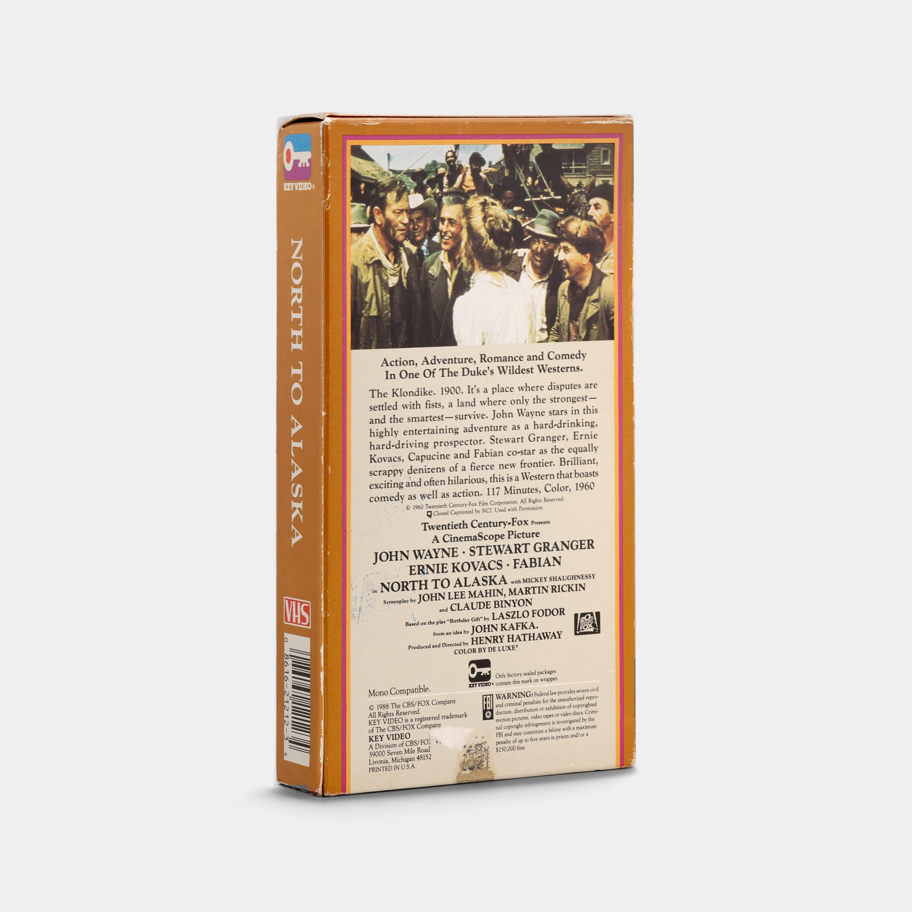 North to Alaska VHS Tape