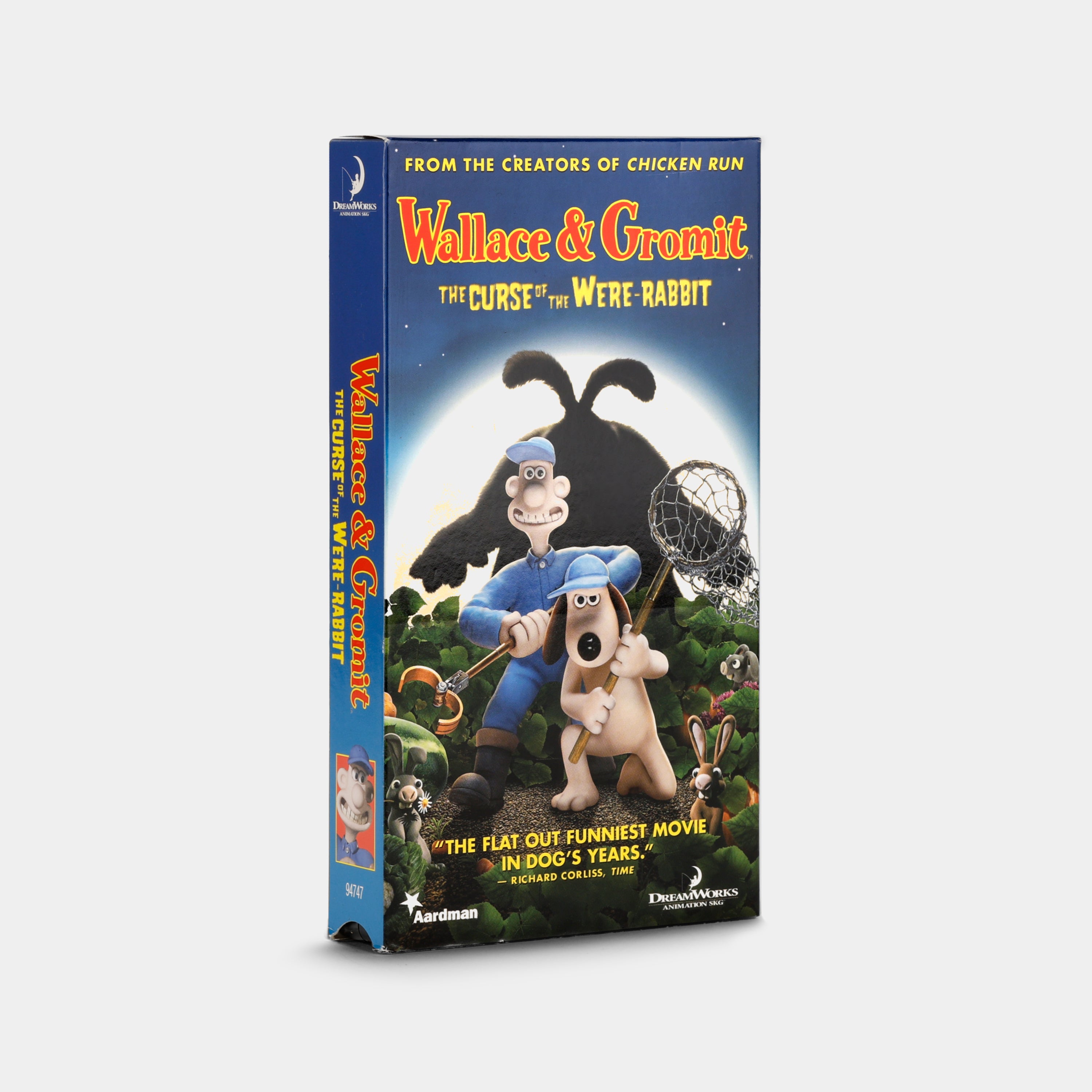 Wallace & Gromit: The Curse Of The Were-Rabbit VHS Tape