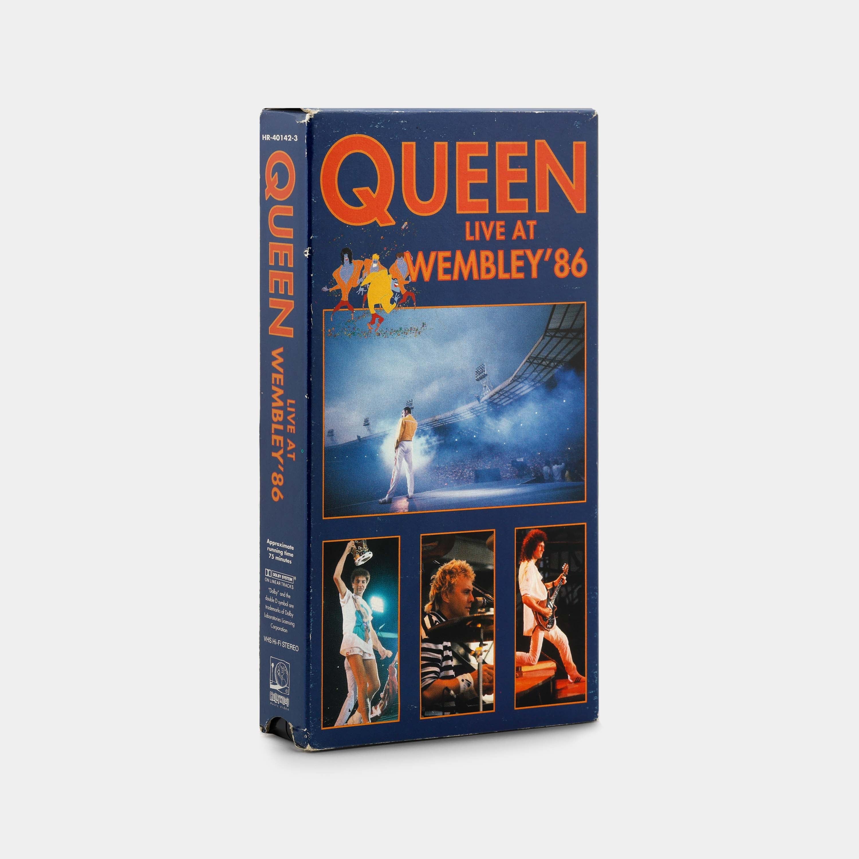 Queen: Live at Wembley '86 VHS Tape