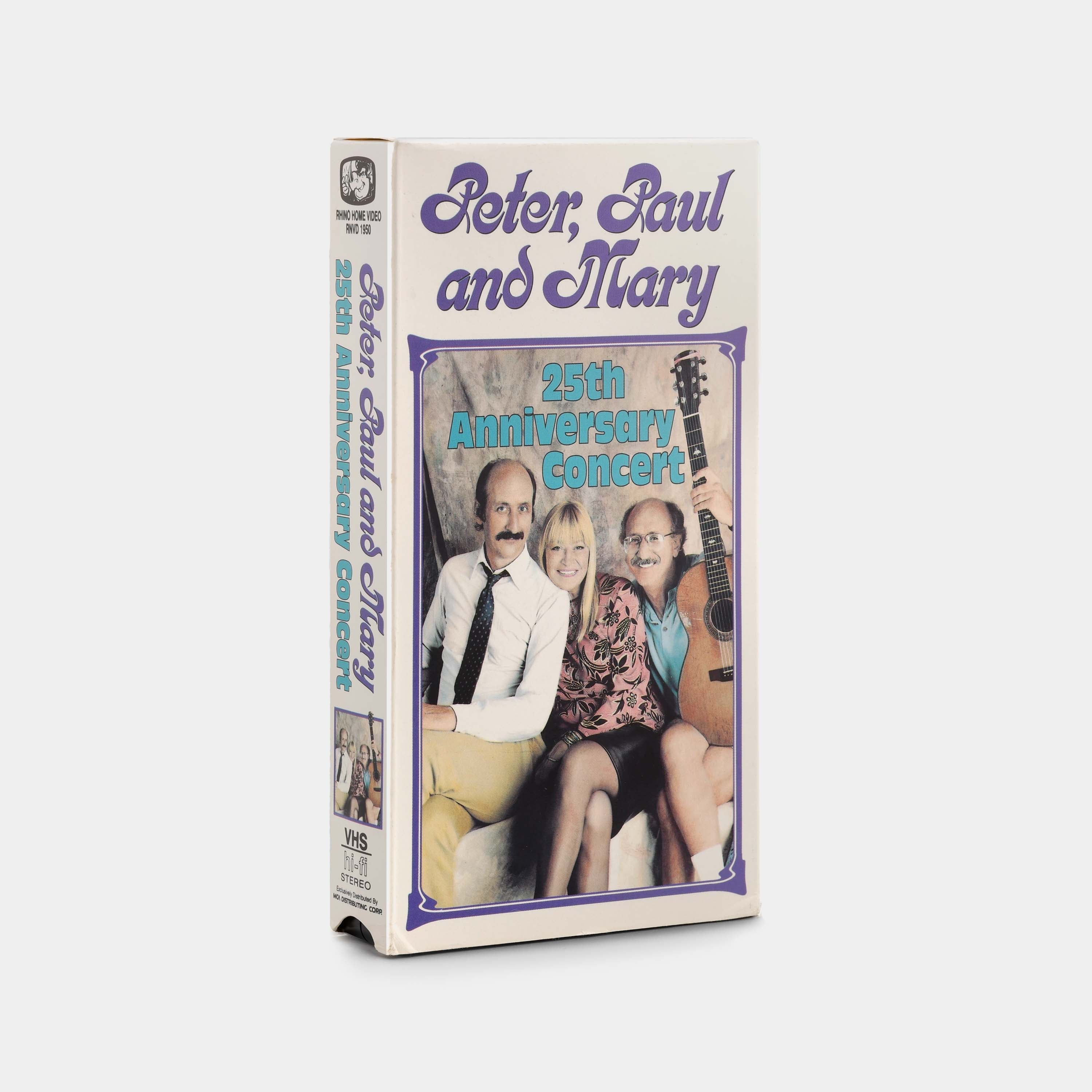 Peter, Paul and Mary: 25th Anniversary Concert VHS Tape