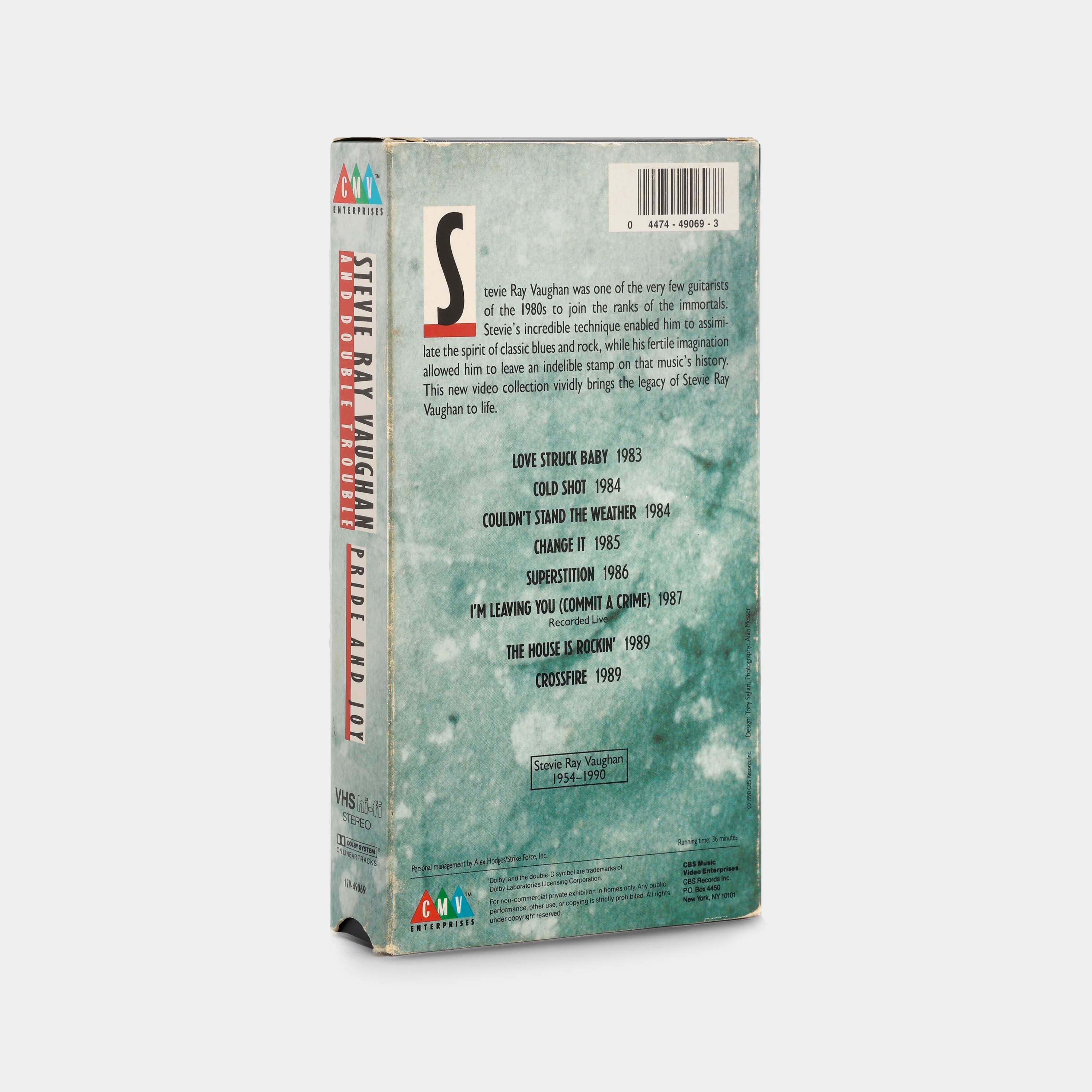 Stevie Ray Vaughan: Pride and Joy VHS Tape