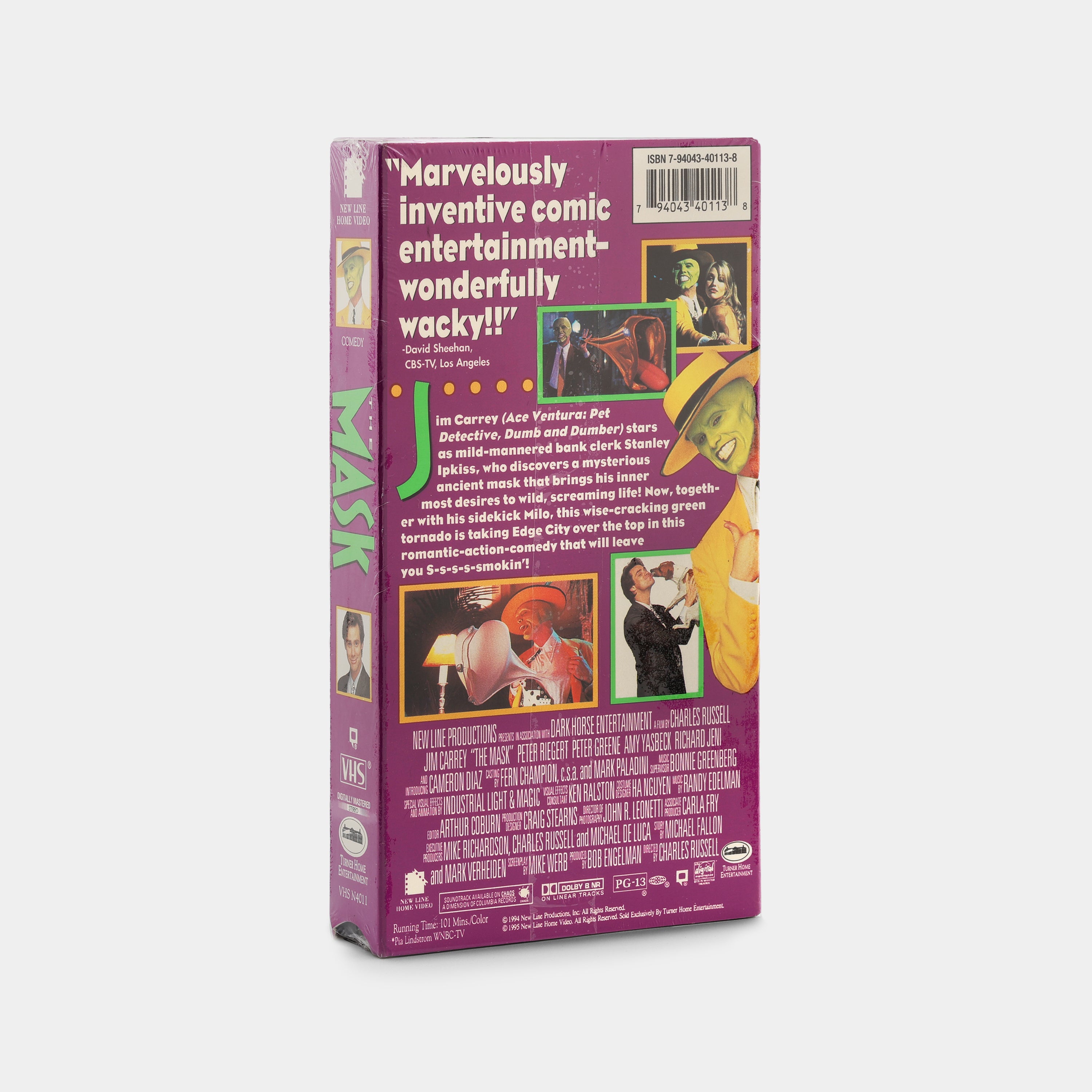 The Mask (Sealed) VHS Tape