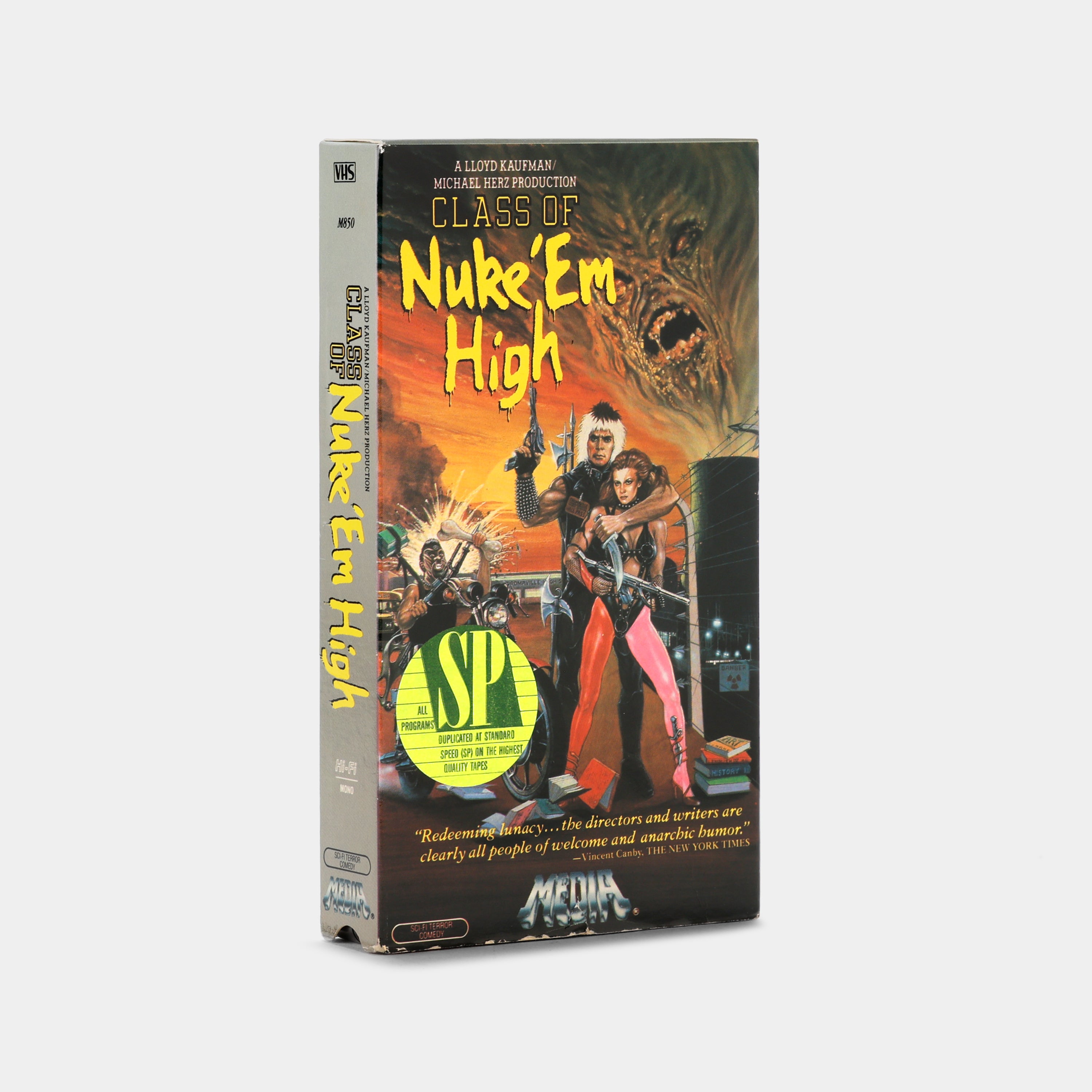 Class of Nuke 'Em High VHS Tape