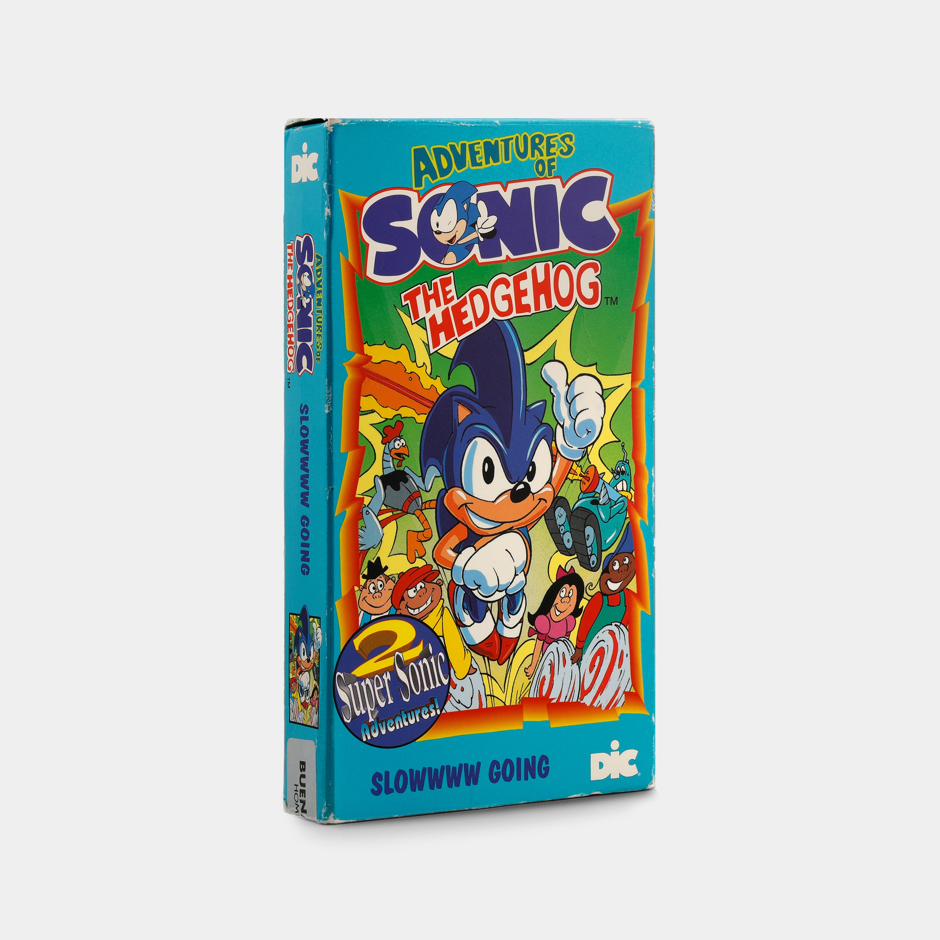 Adventures of Sonic the Hedgehog: Slowwww Going VHS Tape