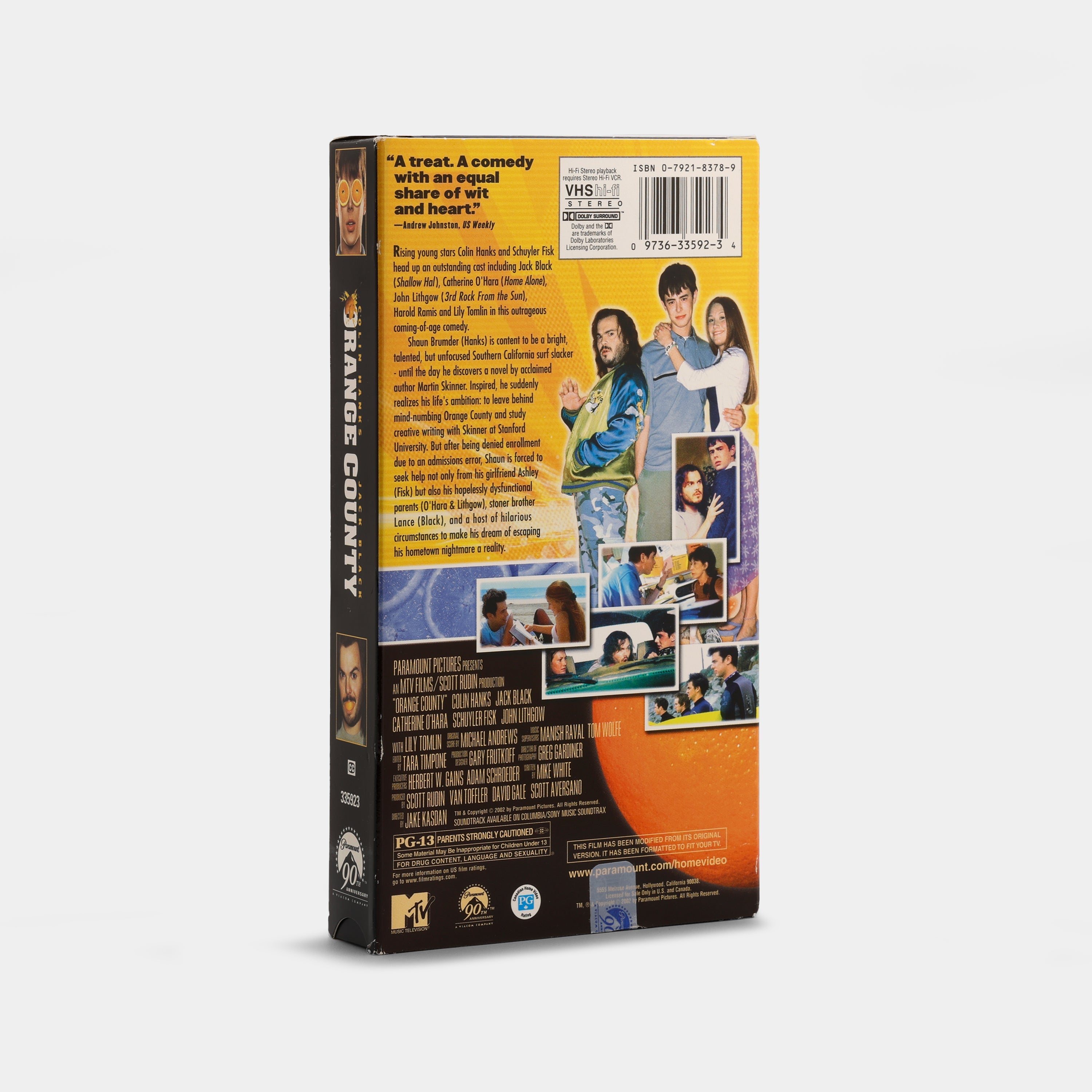 Orange County VHS Tape