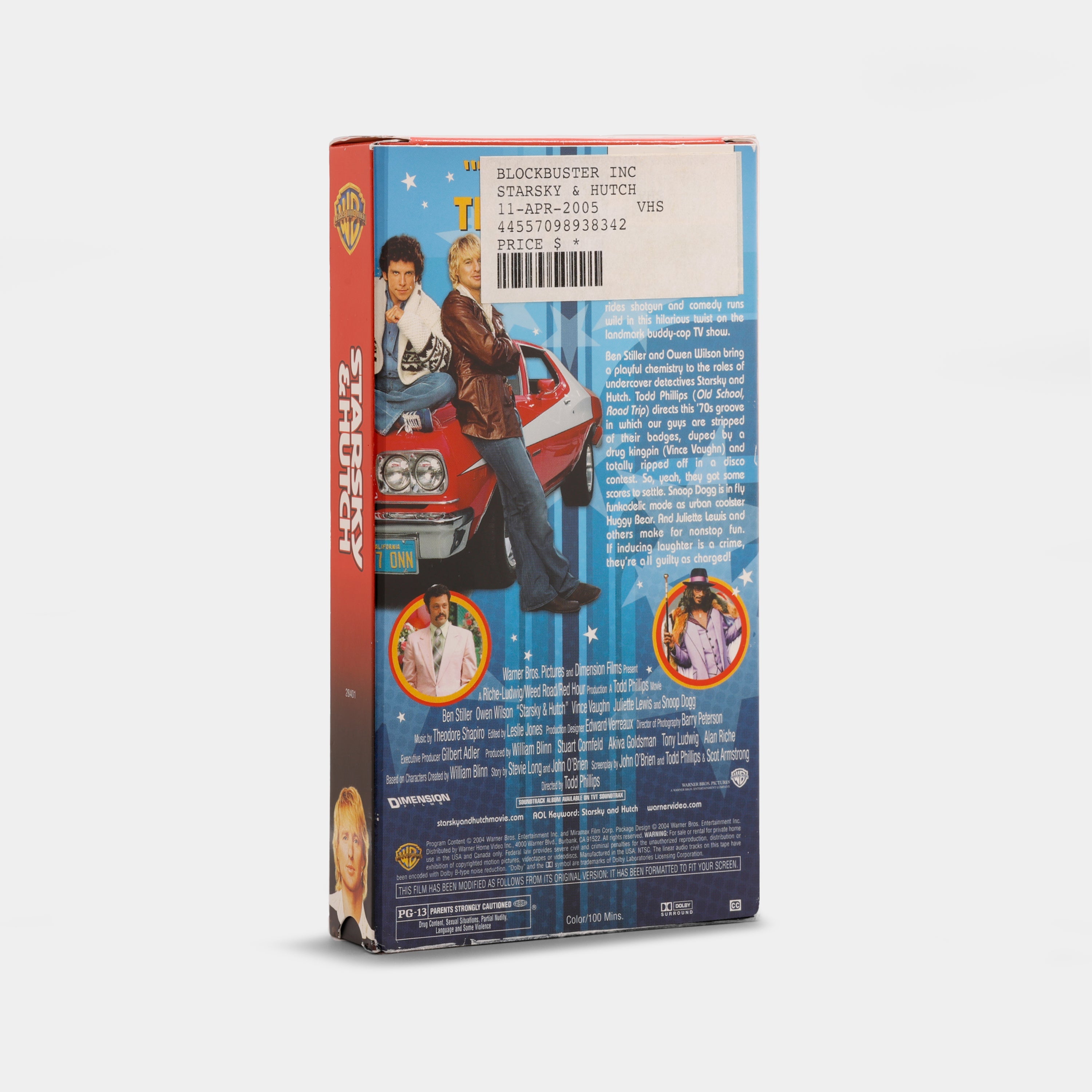 Starsky & Hutch VHS Tape