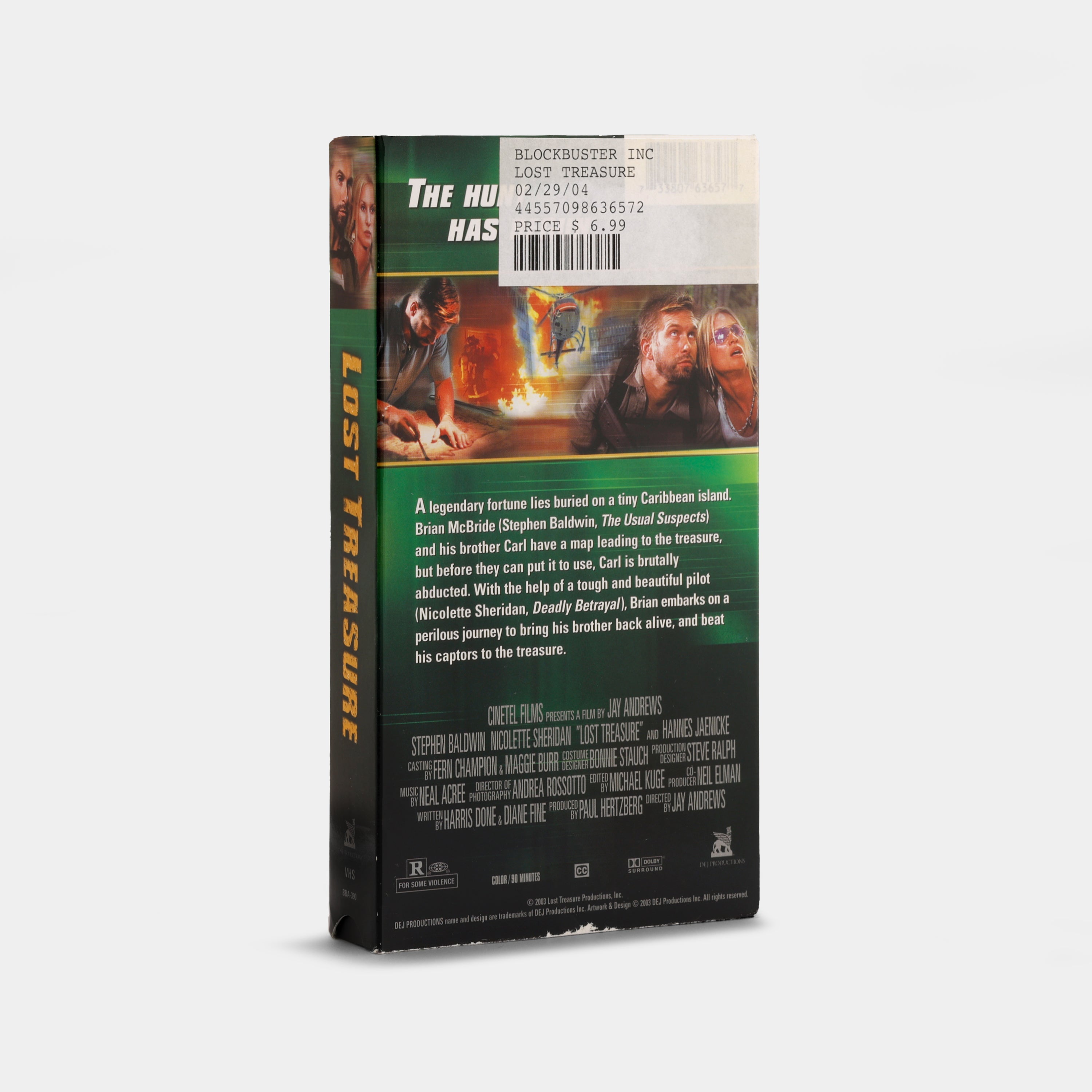 Lost Treasure VHS Tape