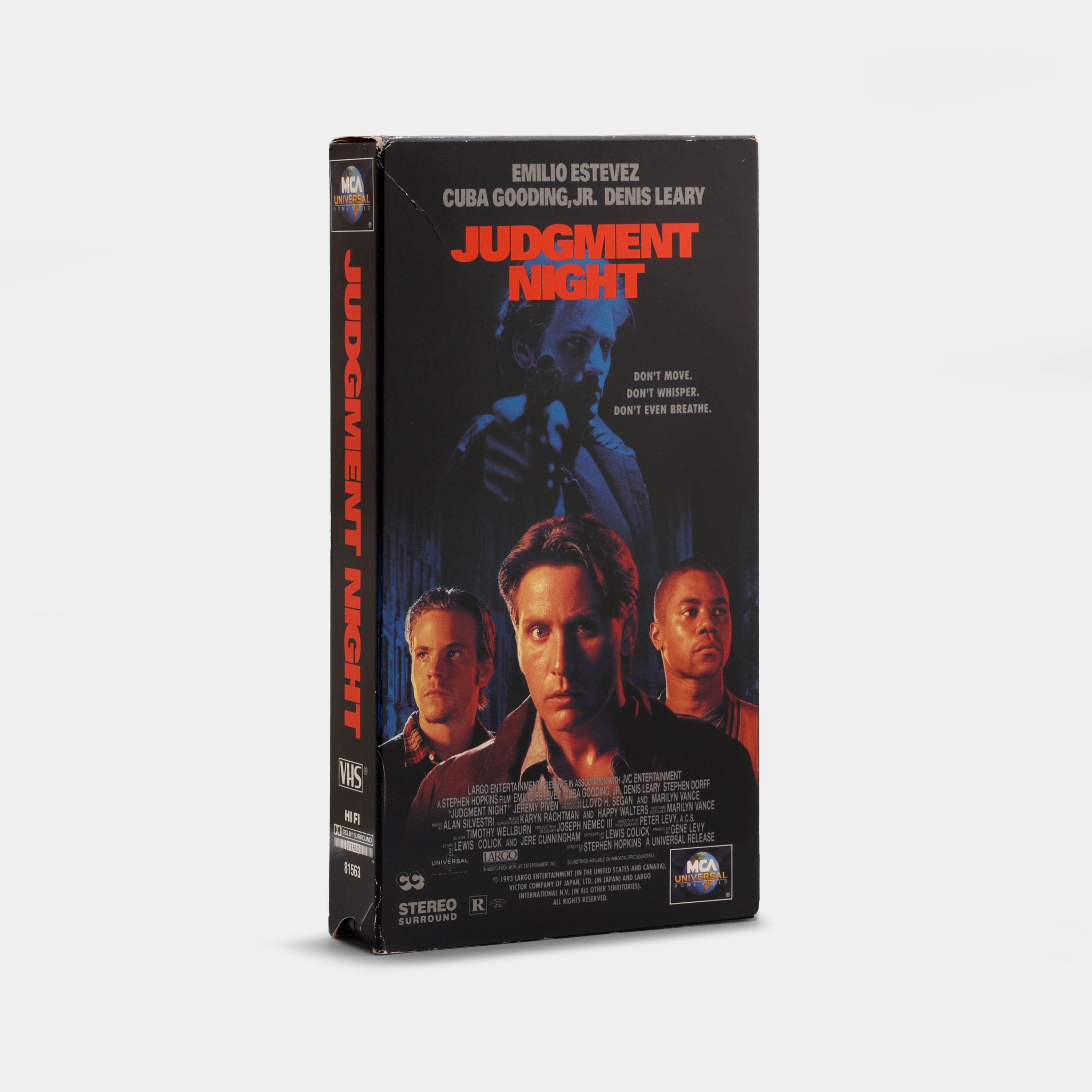 Judgment Night VHS Tape