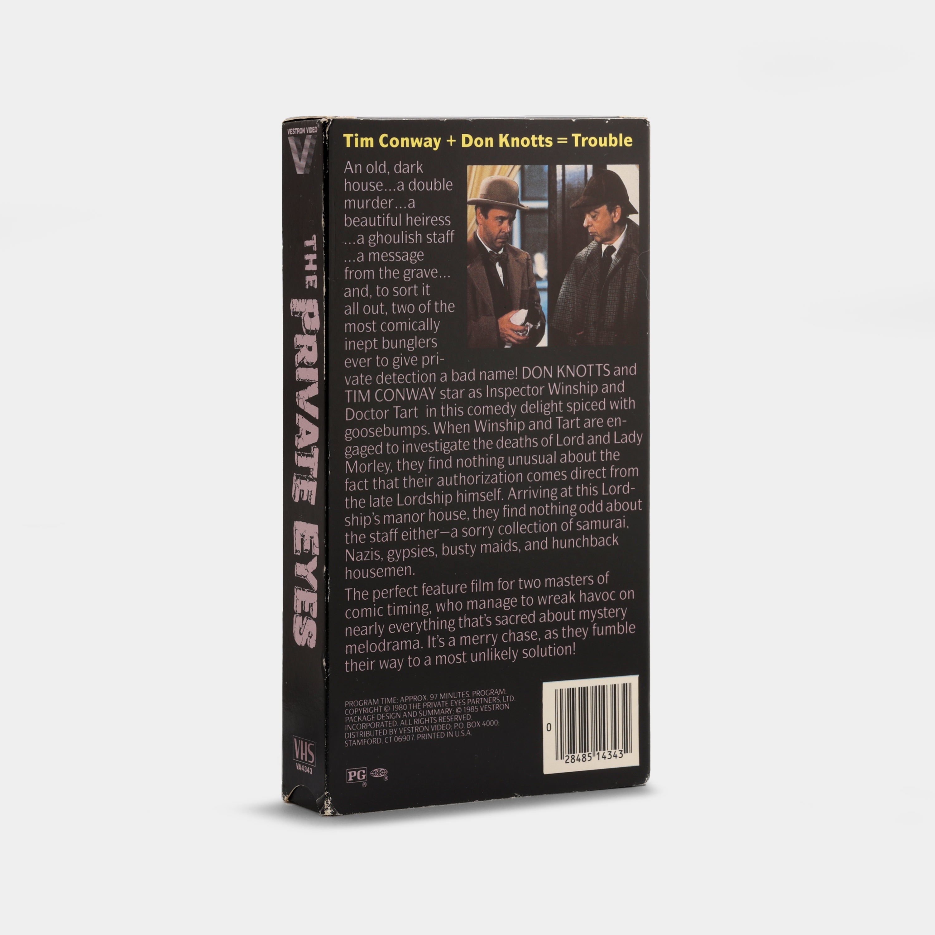 The Private Eyes VHS Tape