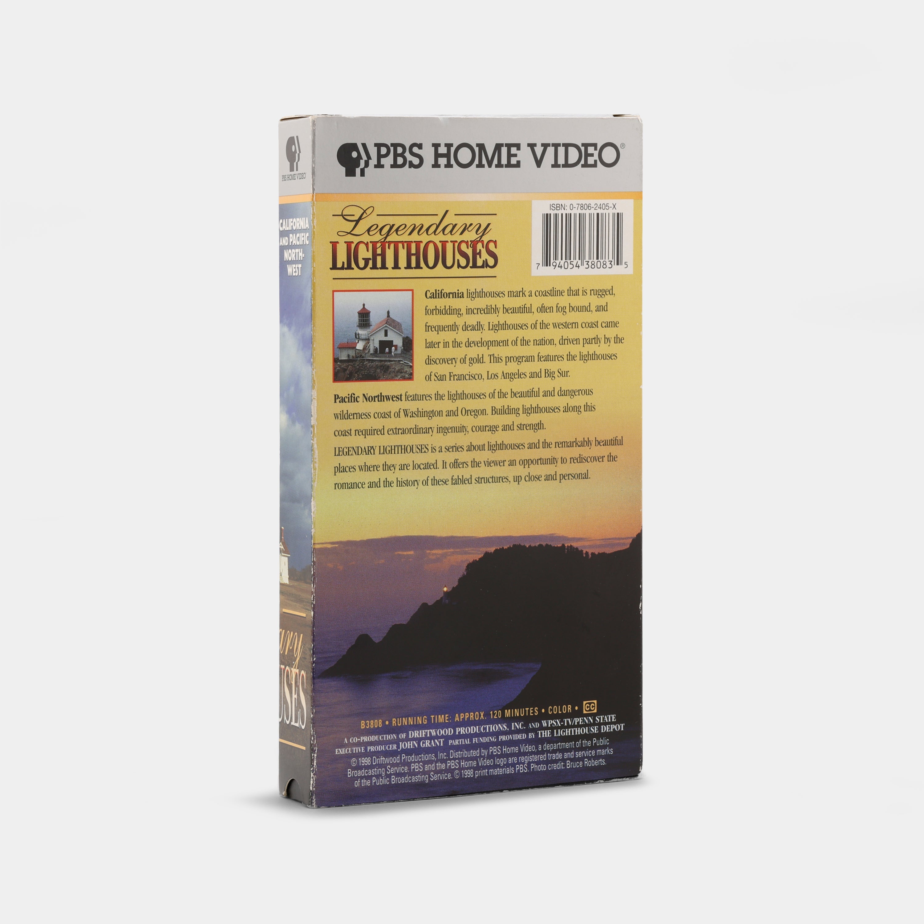 Legendary Lighthouses: California and Pacific Northwest VHS Tape