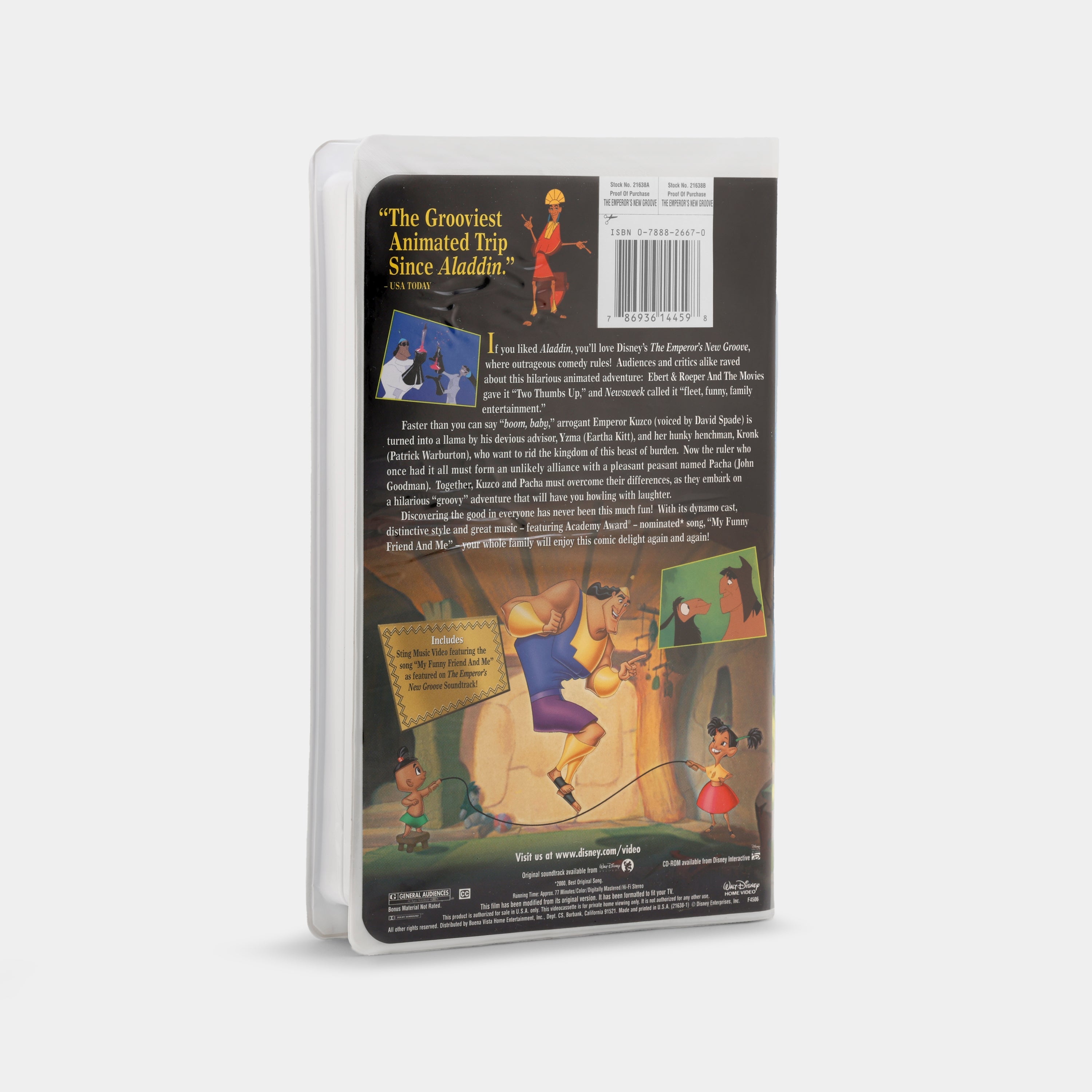 The Emperor’s New Groove VHS Tape