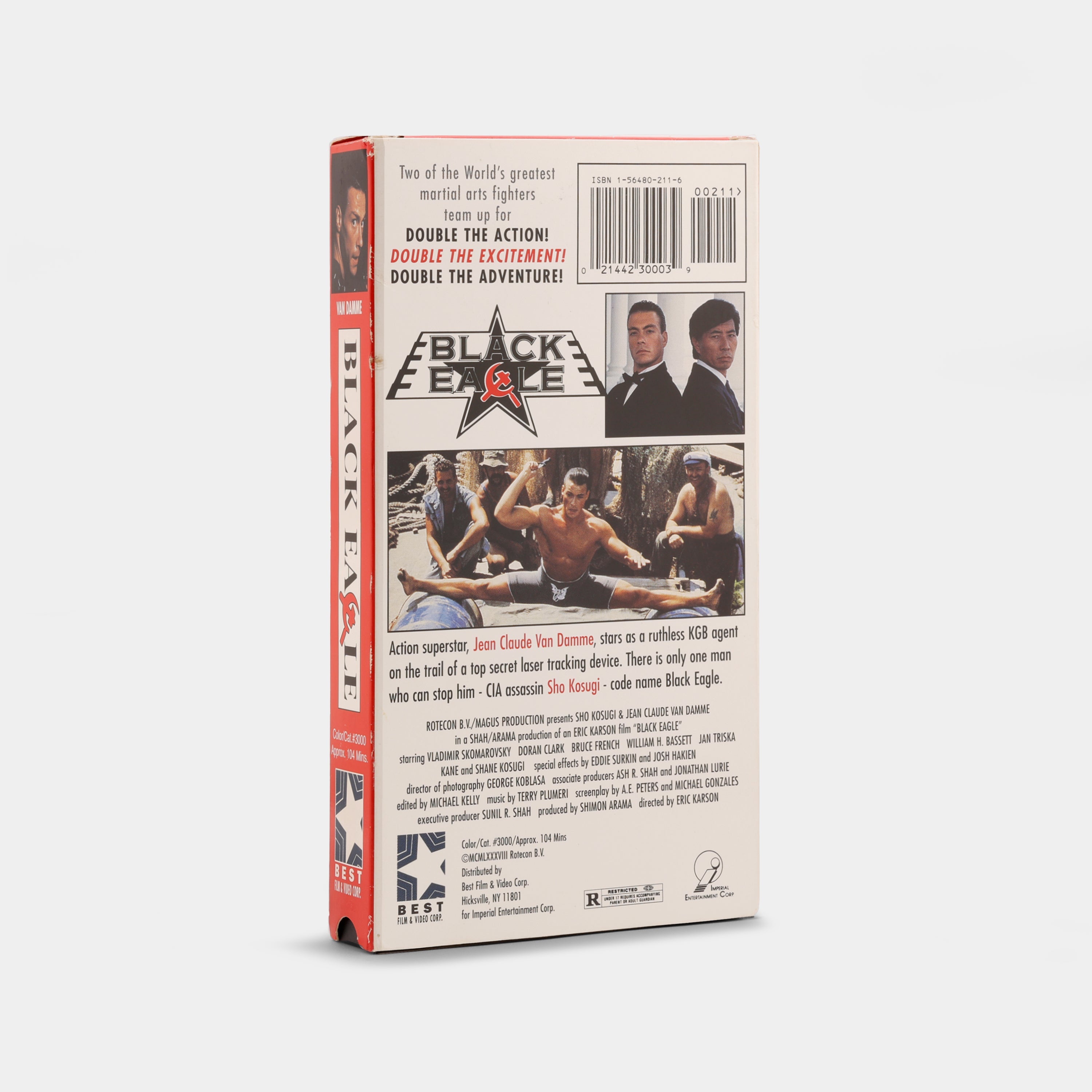 Black Eagle VHS Tape