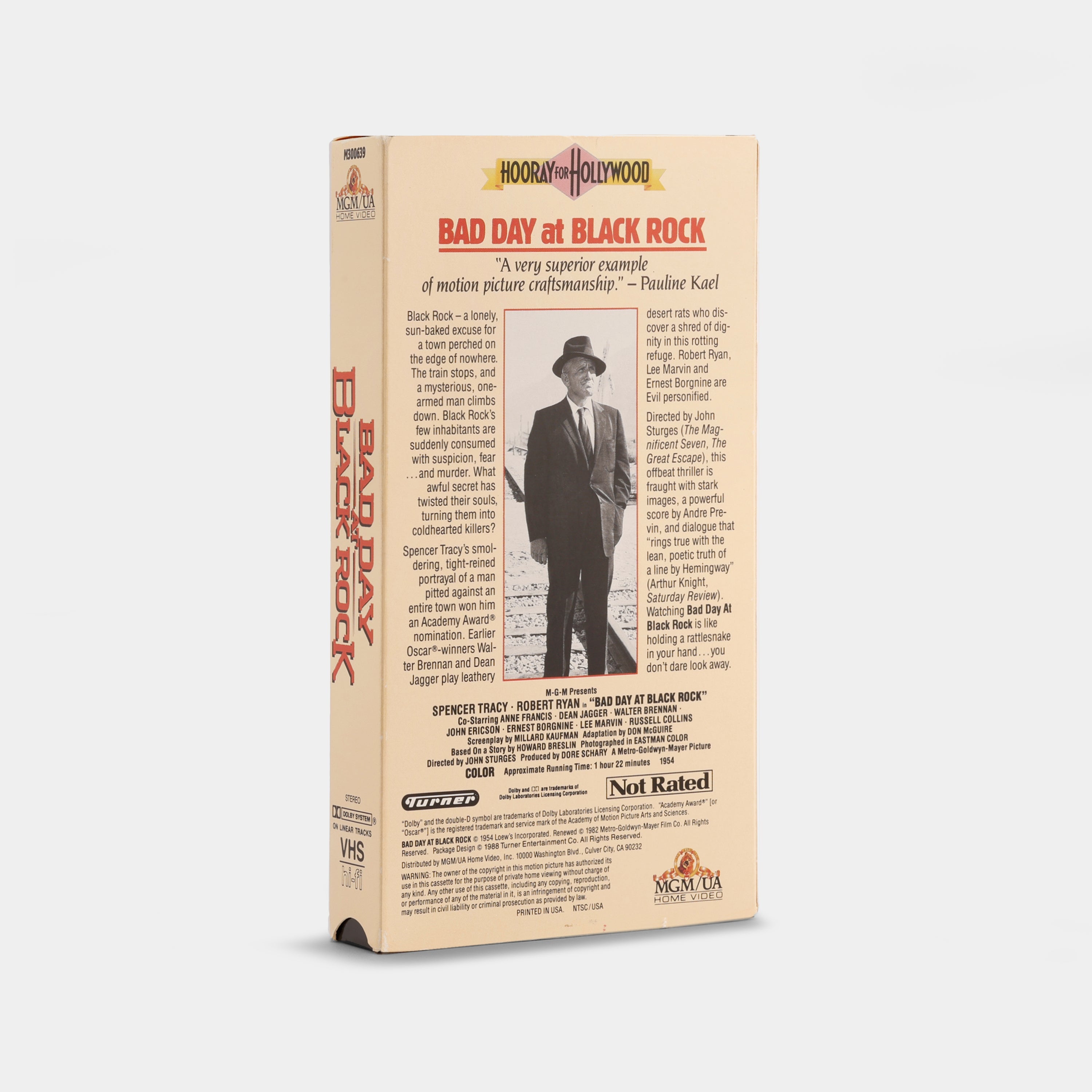 Bad Day at Black Rock VHS Tape