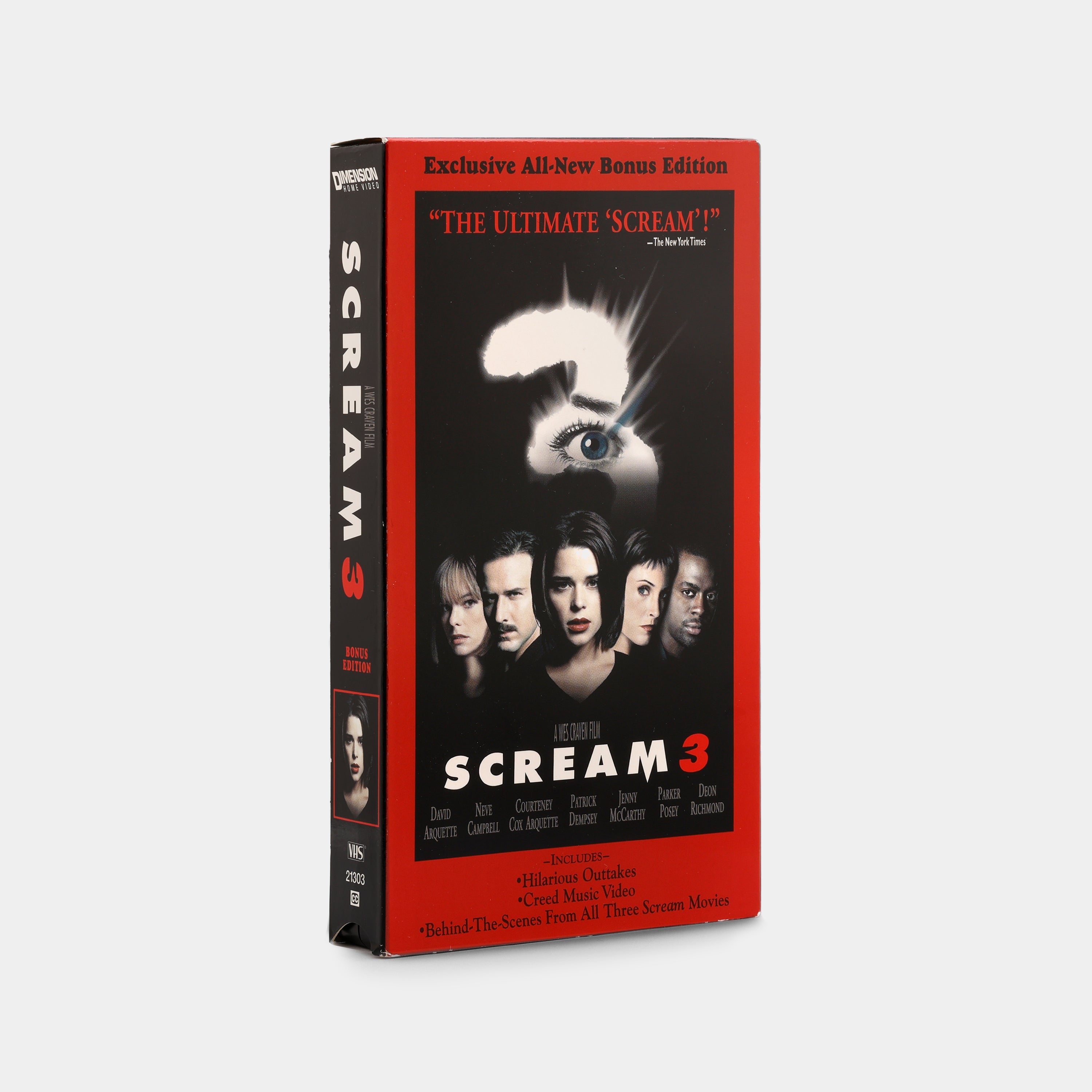 Scream 3 VHS Tape