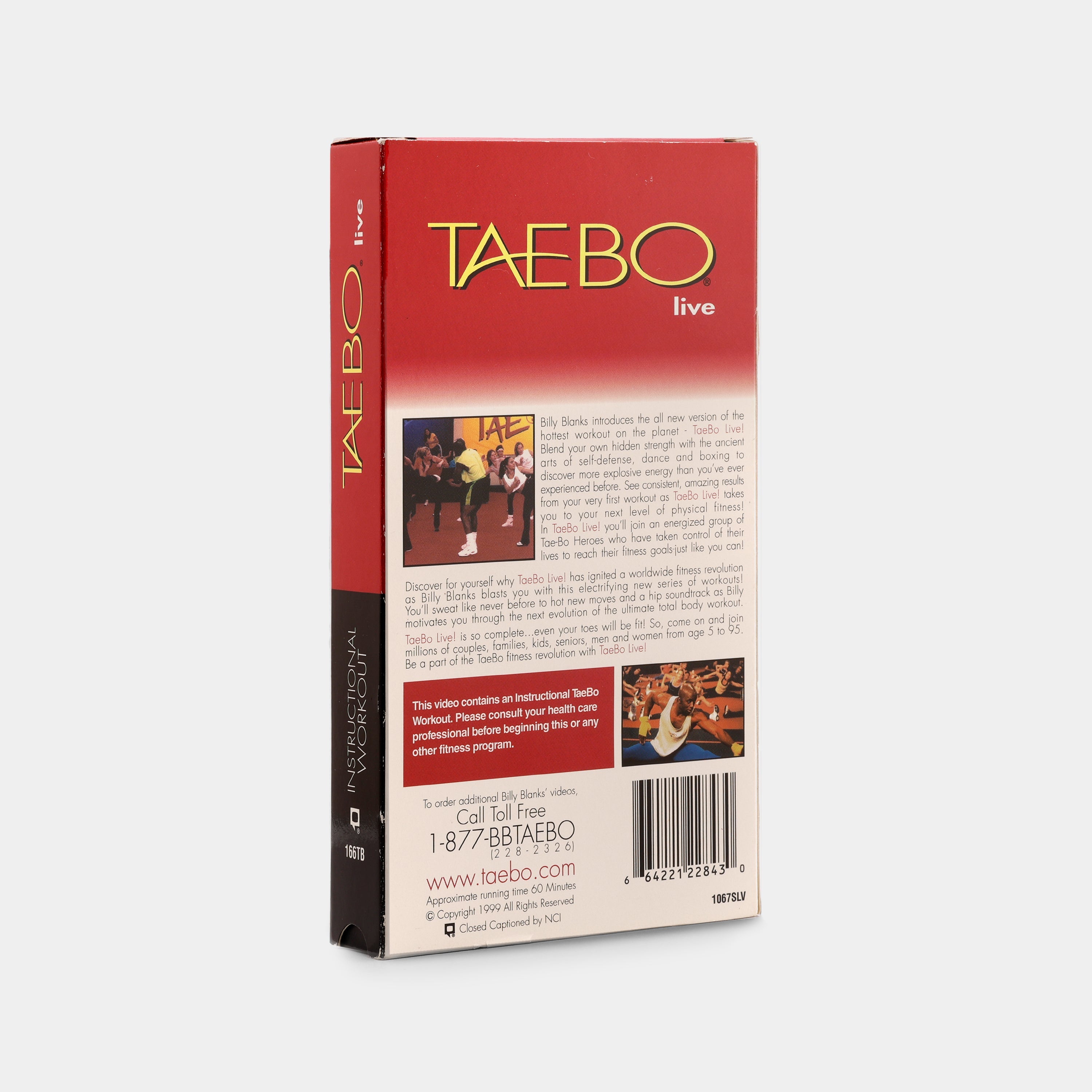 Tae Bo Live: Instructional Workout VHS Tape