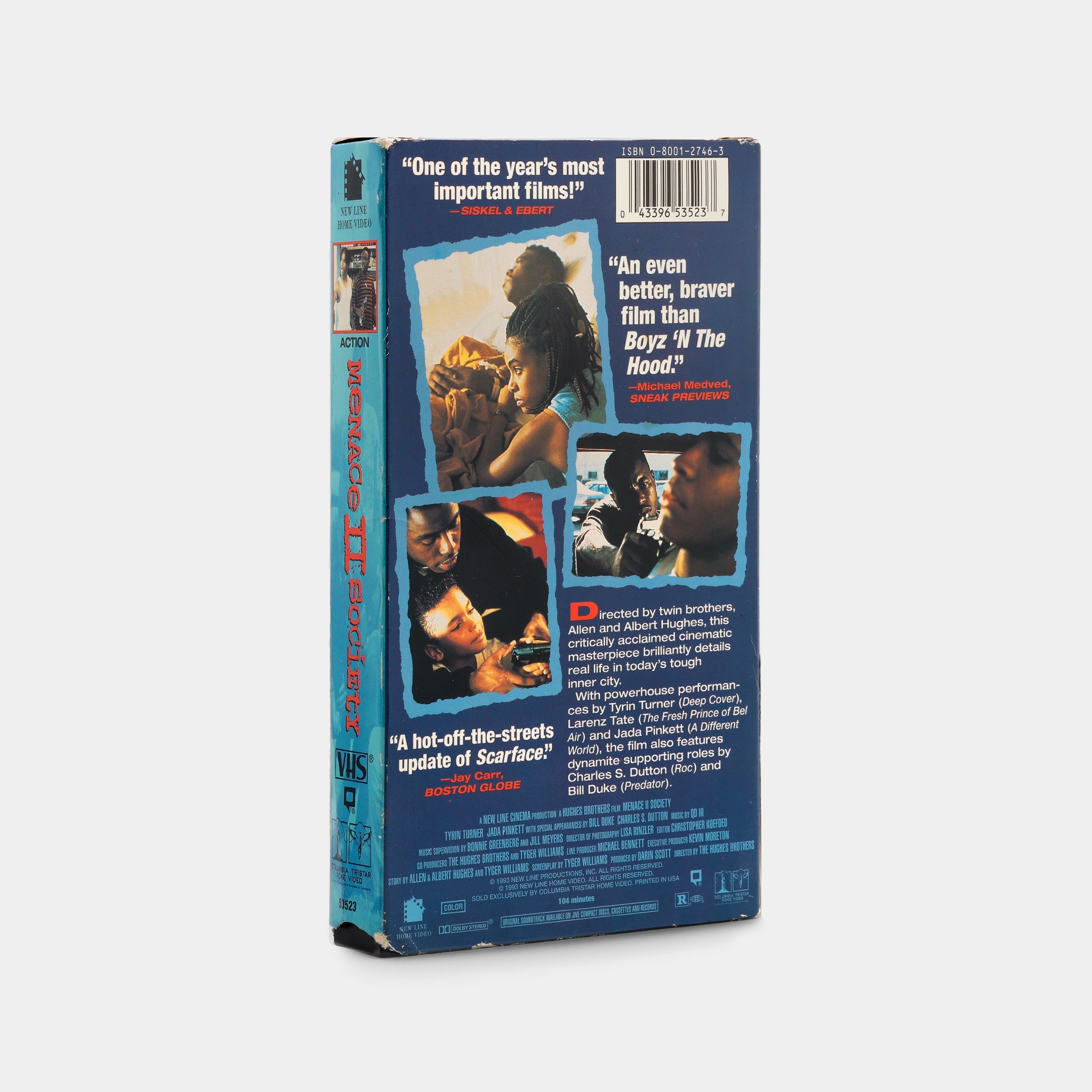 Menace II Society VHS Tape