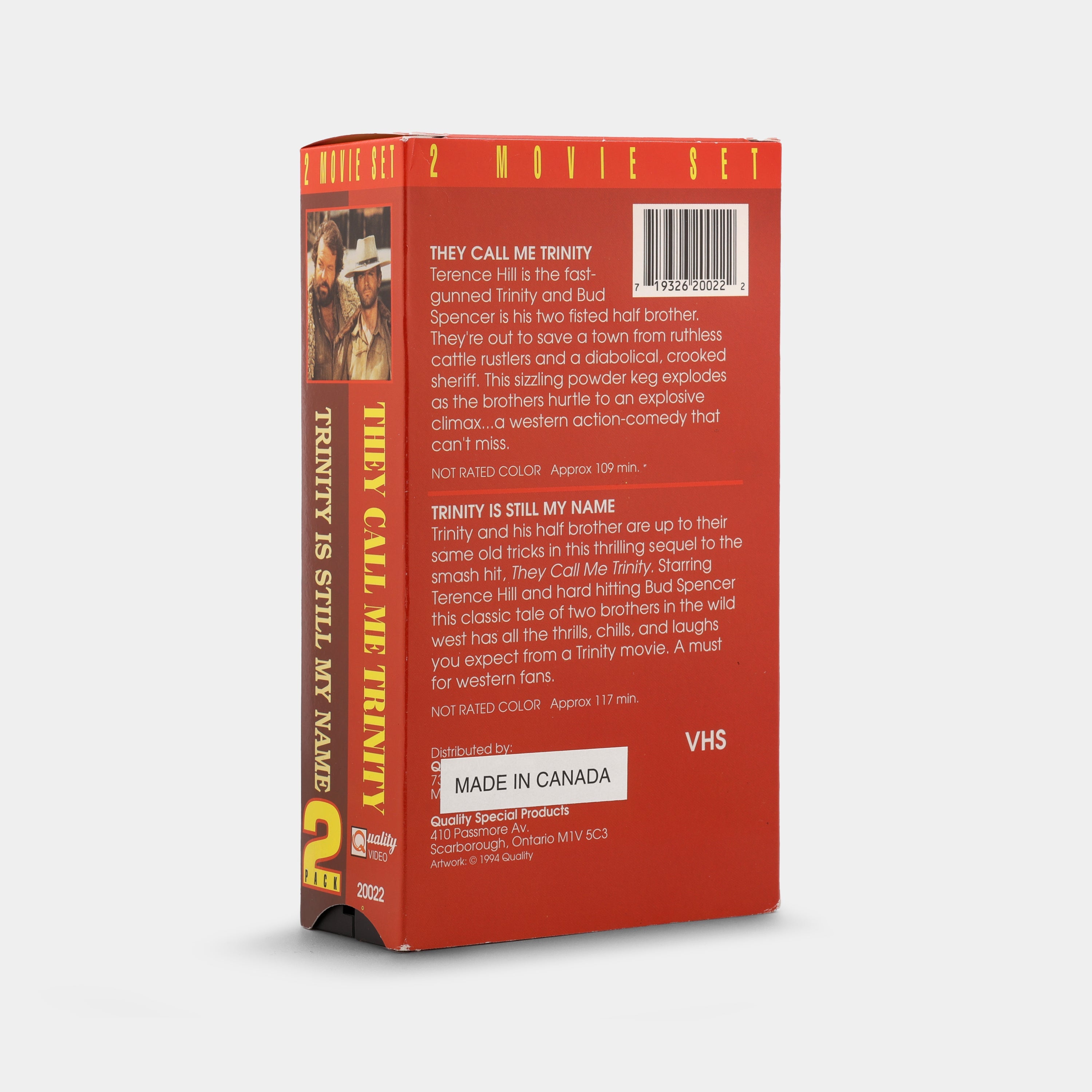 They Call Me Trinity / Trinity Is Still My Name VHS Tape