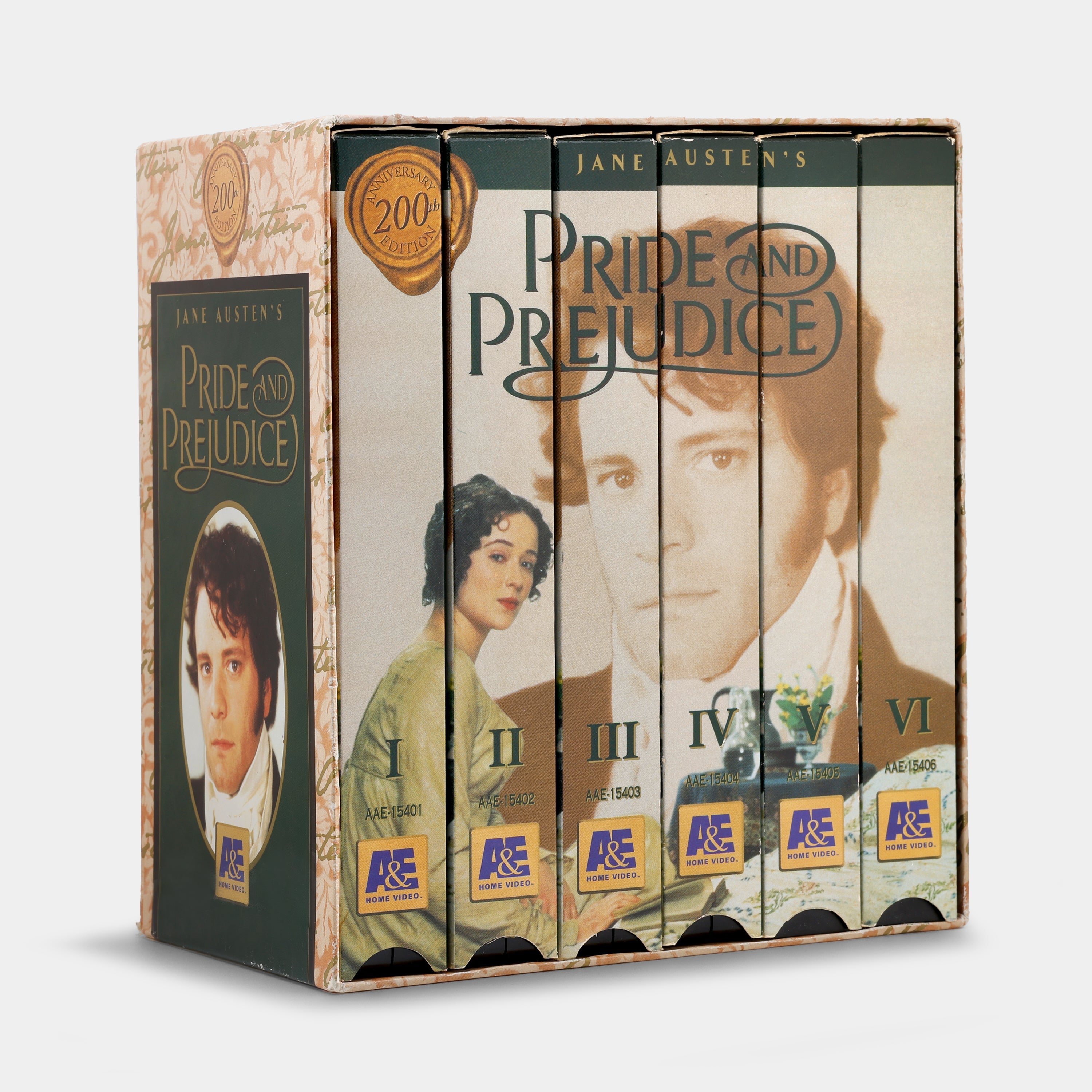 Pride and Prejudice VHS Tape Set