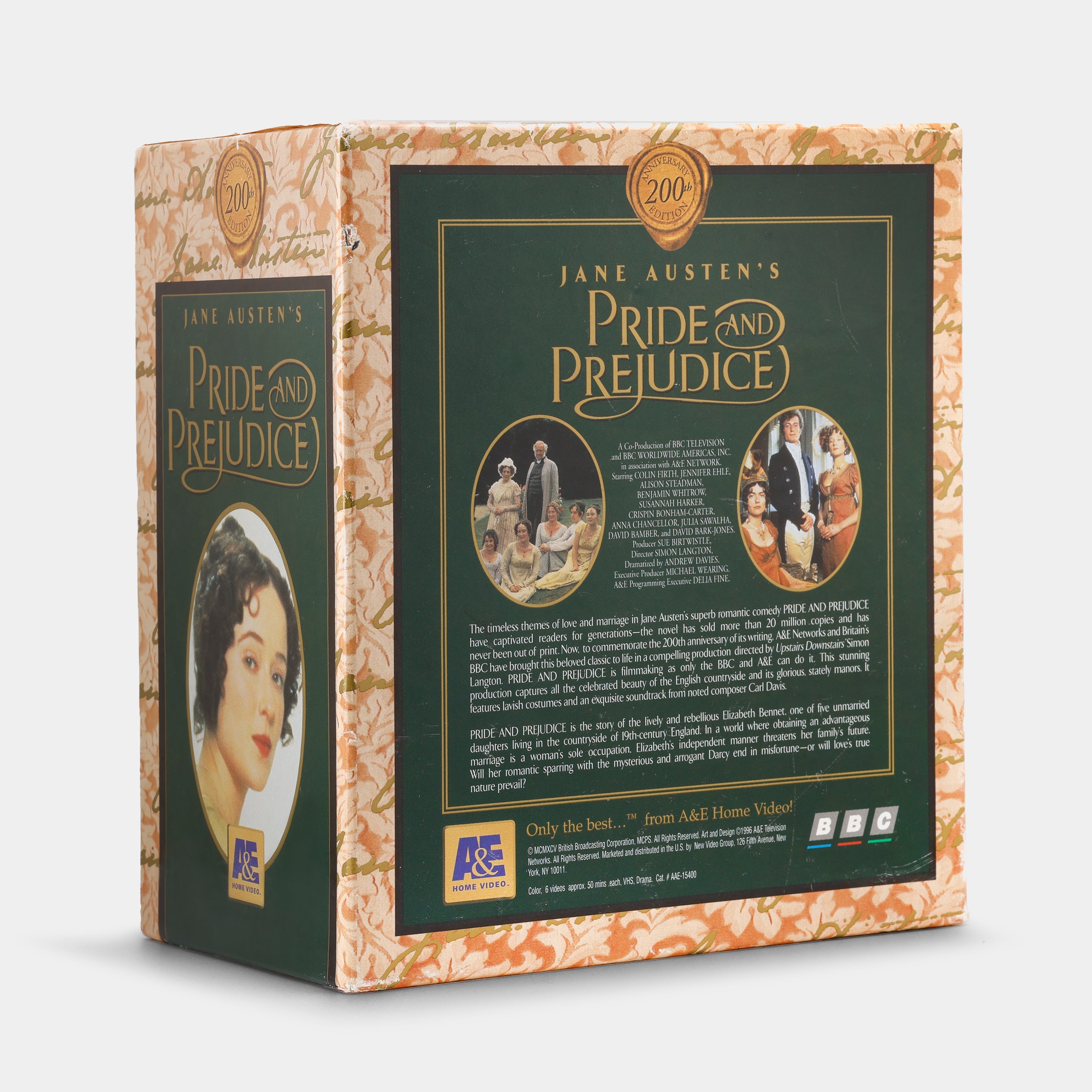 Pride and Prejudice VHS Tape Set