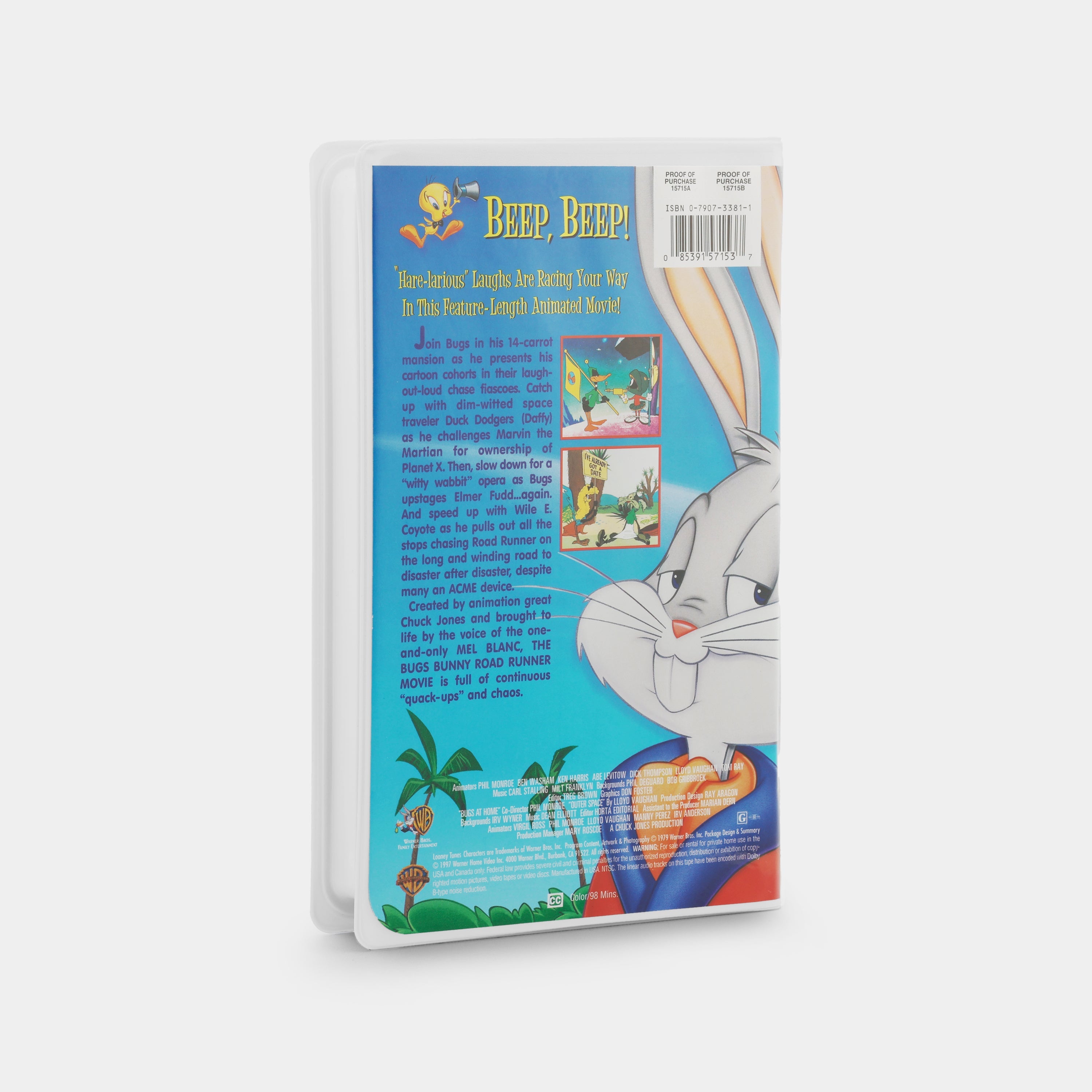 The Bugs Bunny/Road-Runner Movie VHS Tape