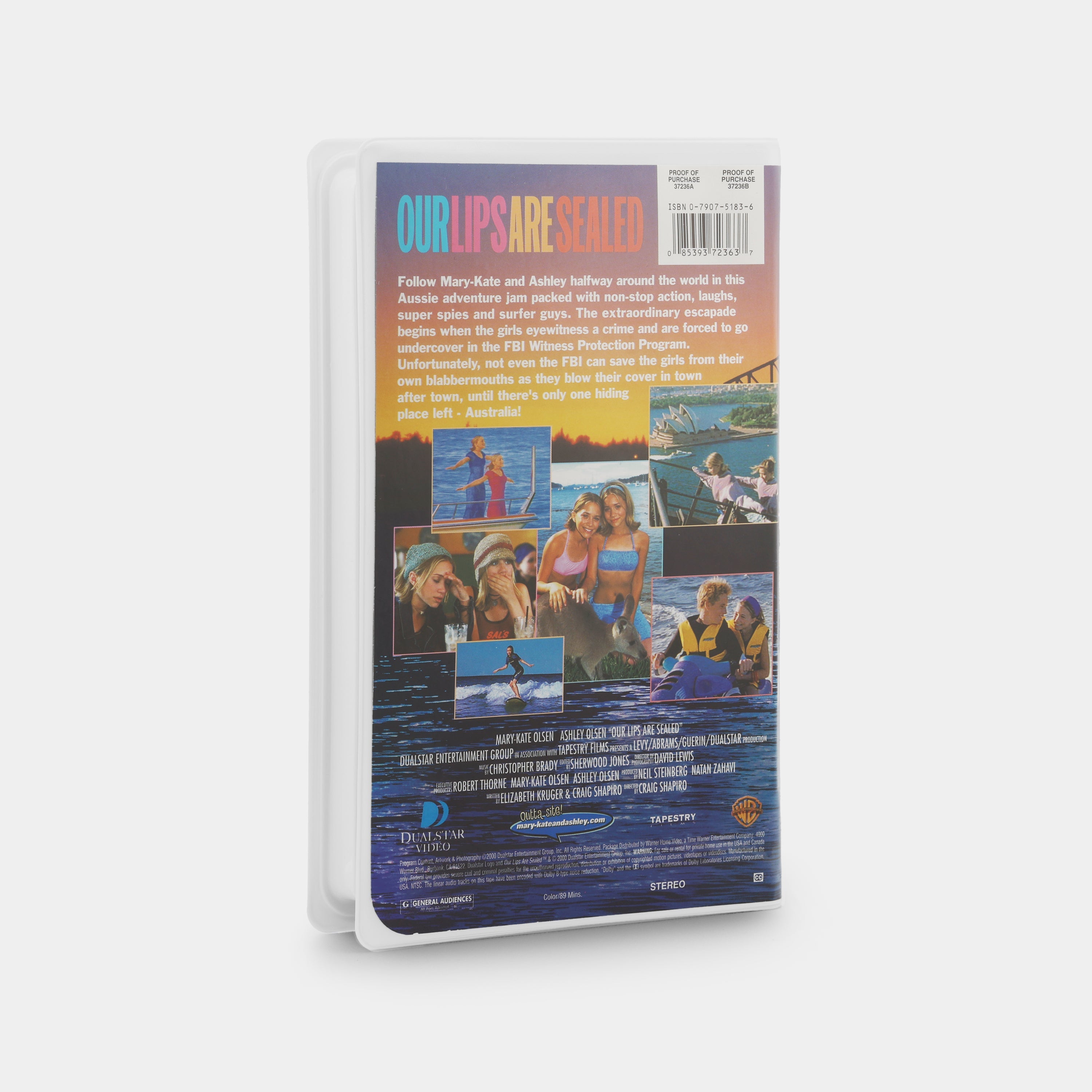 Our Lips Are Sealed VHS Tape