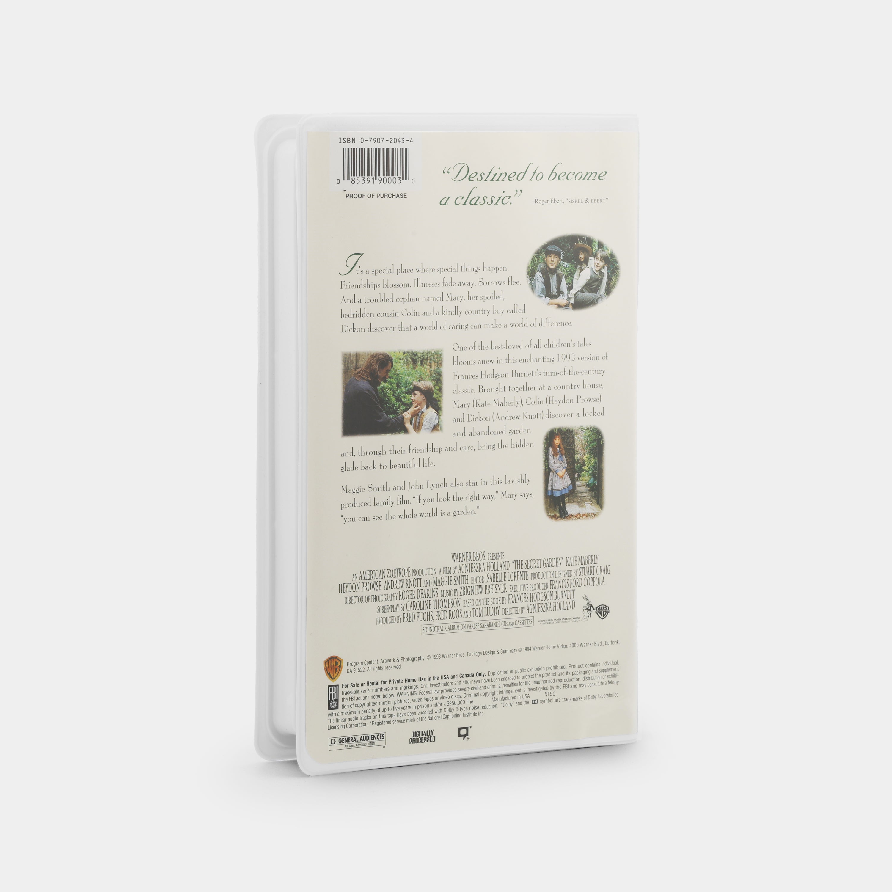 The Secret Garden VHS Tape