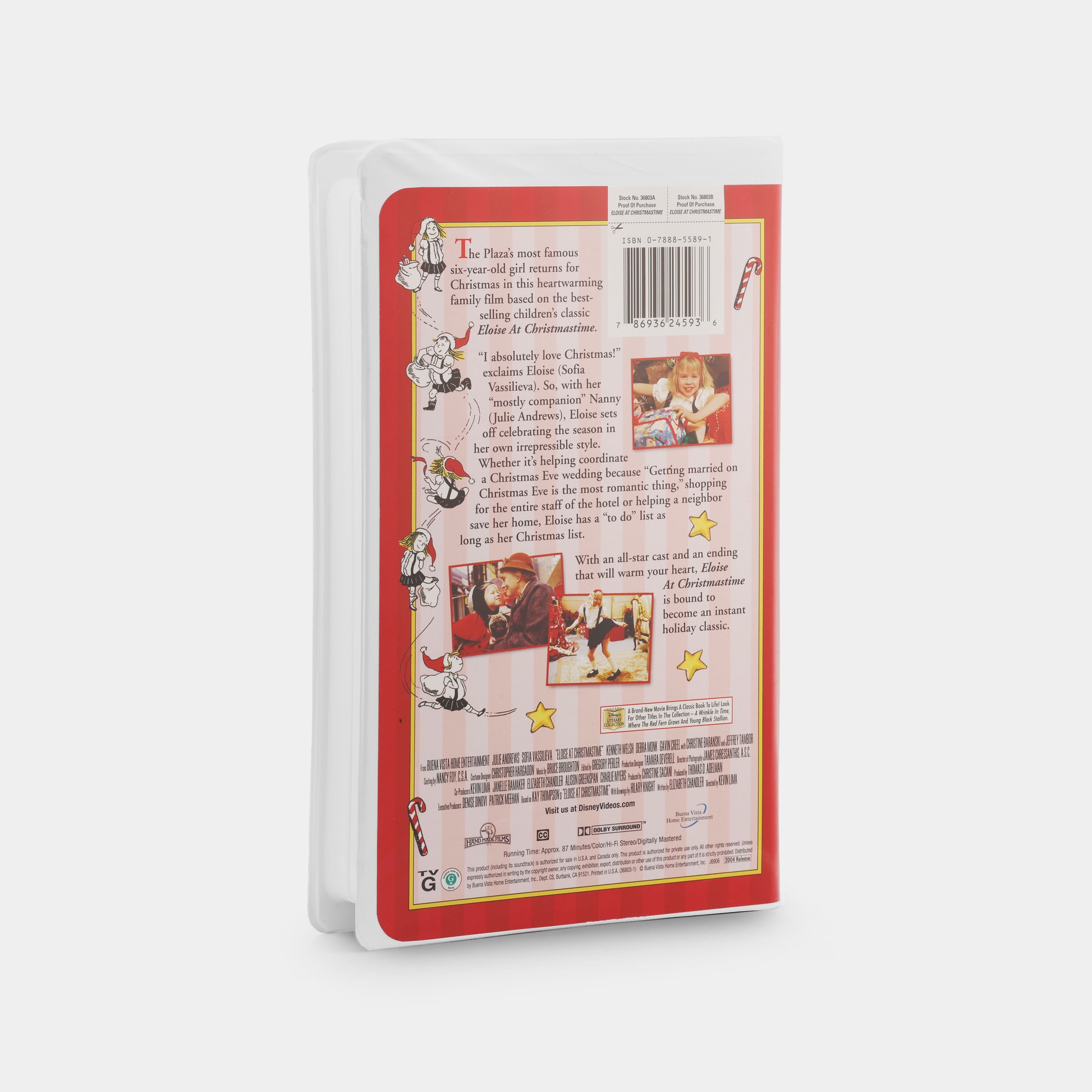 Eloise at Christmastime VHS Tape