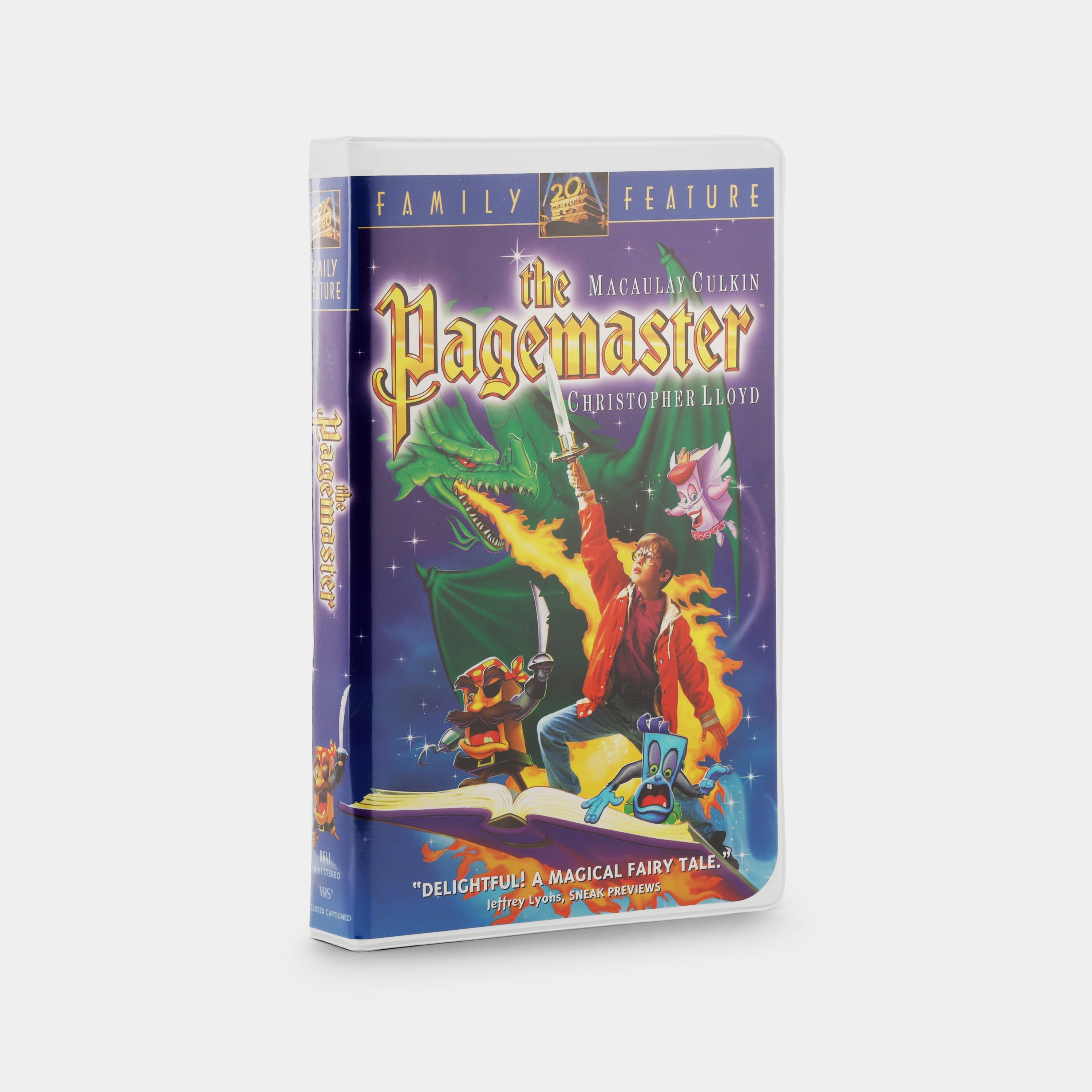 The Pagemaster VHS Tape