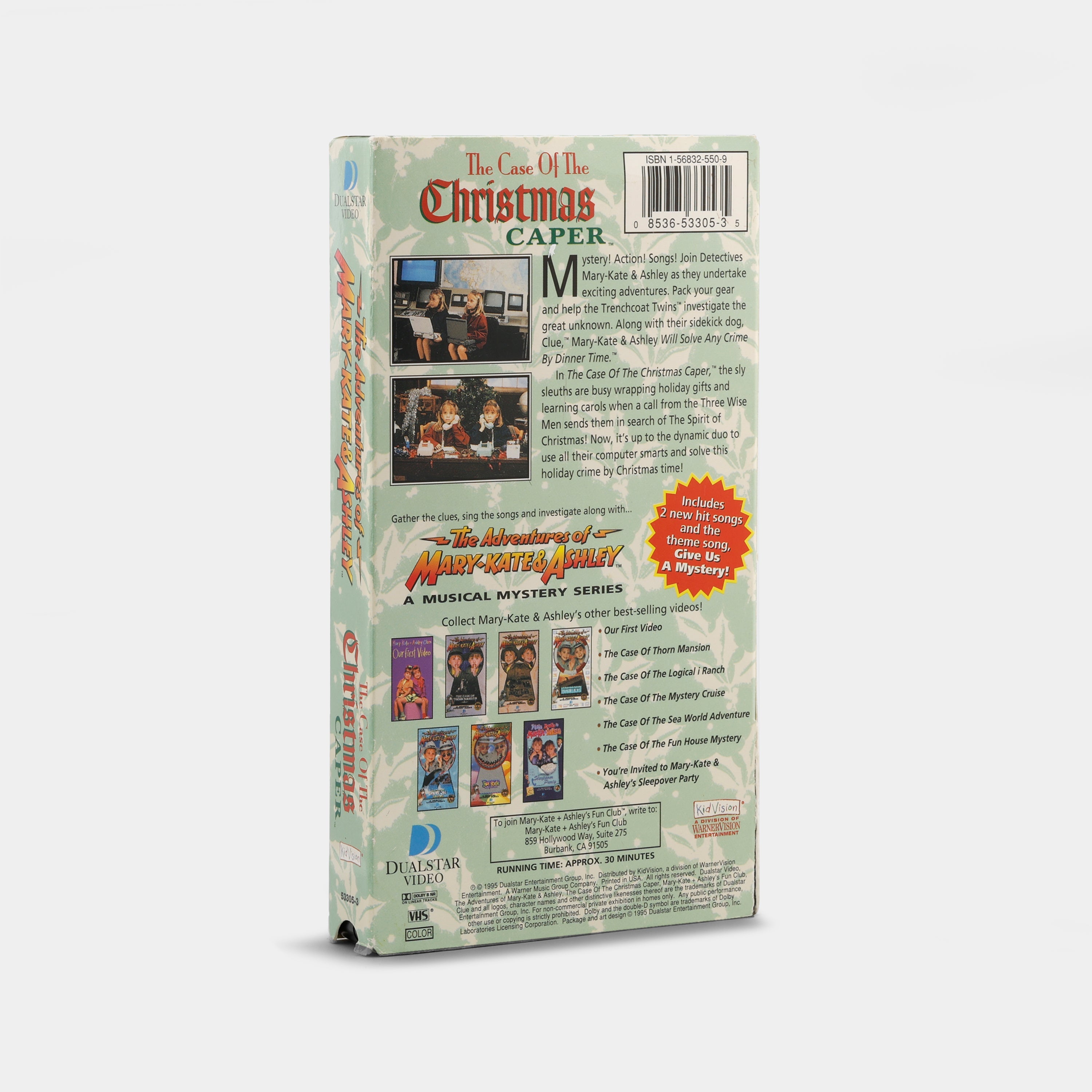 Mary-Kate and Ashley's Christmas Caper VHS Tape