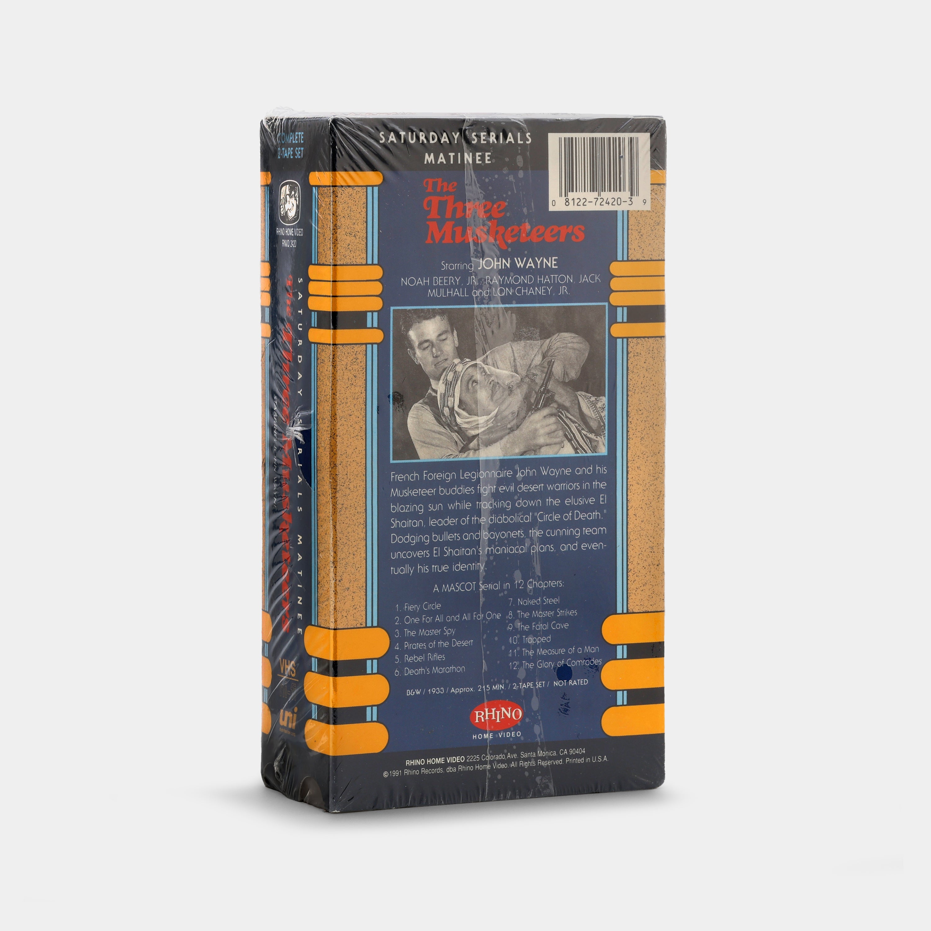 The Three Musketeers (Sealed) VHS Tape Set