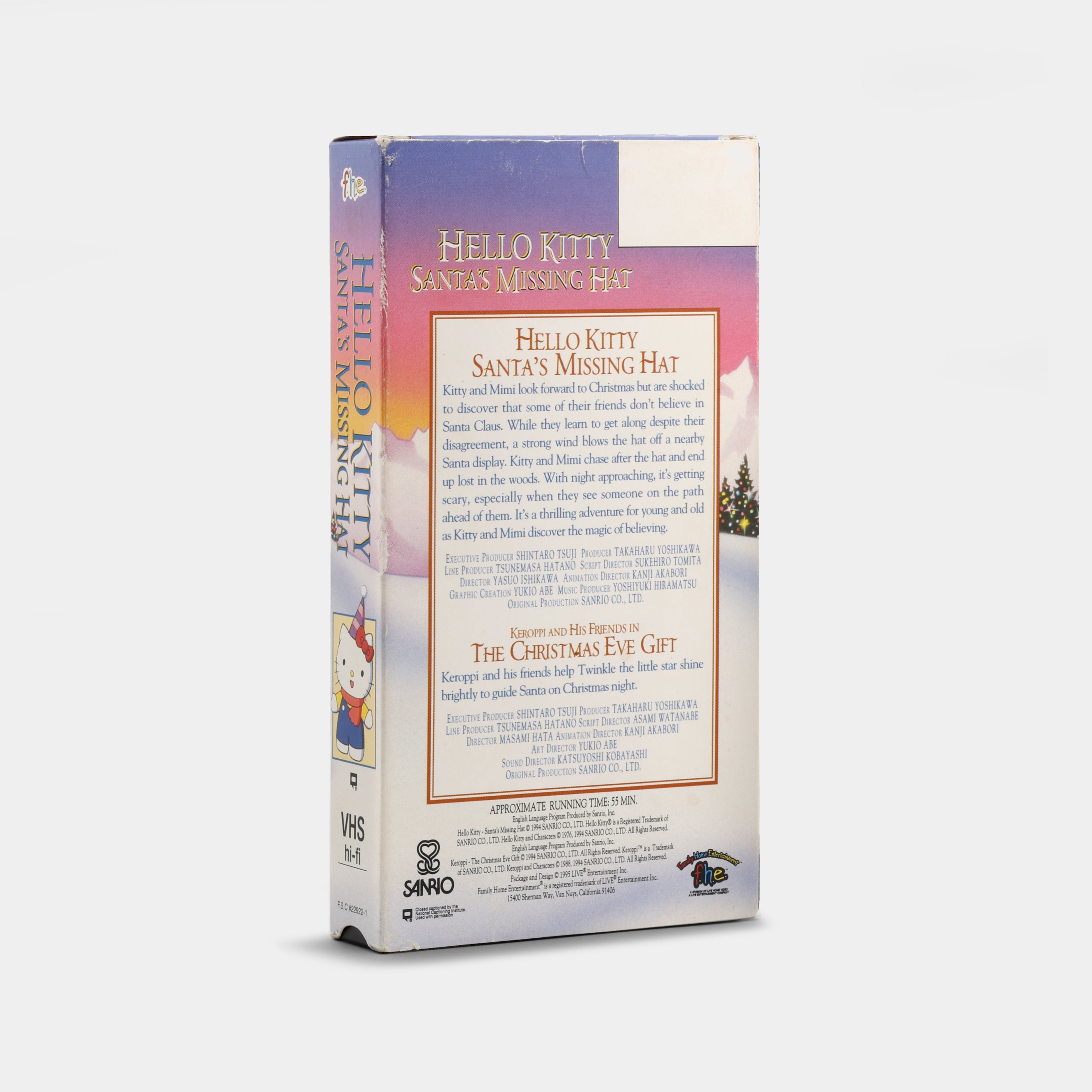 Hello Kitty: Santa’s Missing Hat VHS Tape