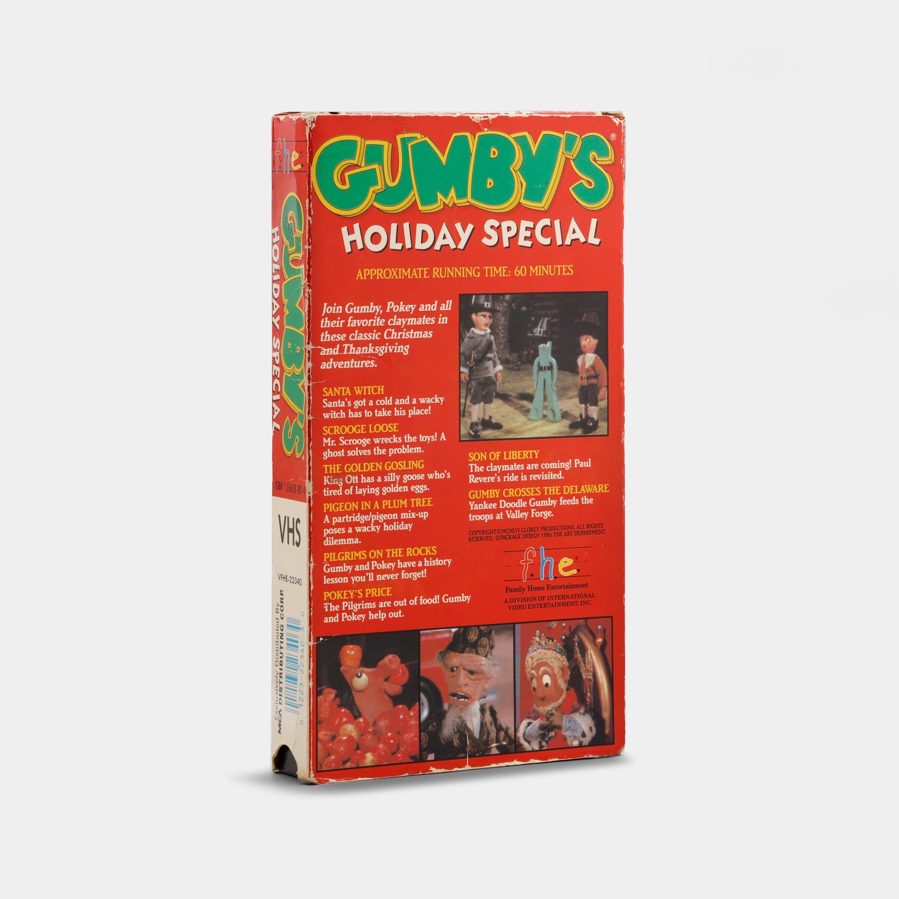 Gumby’s Holiday Special VHS Tape