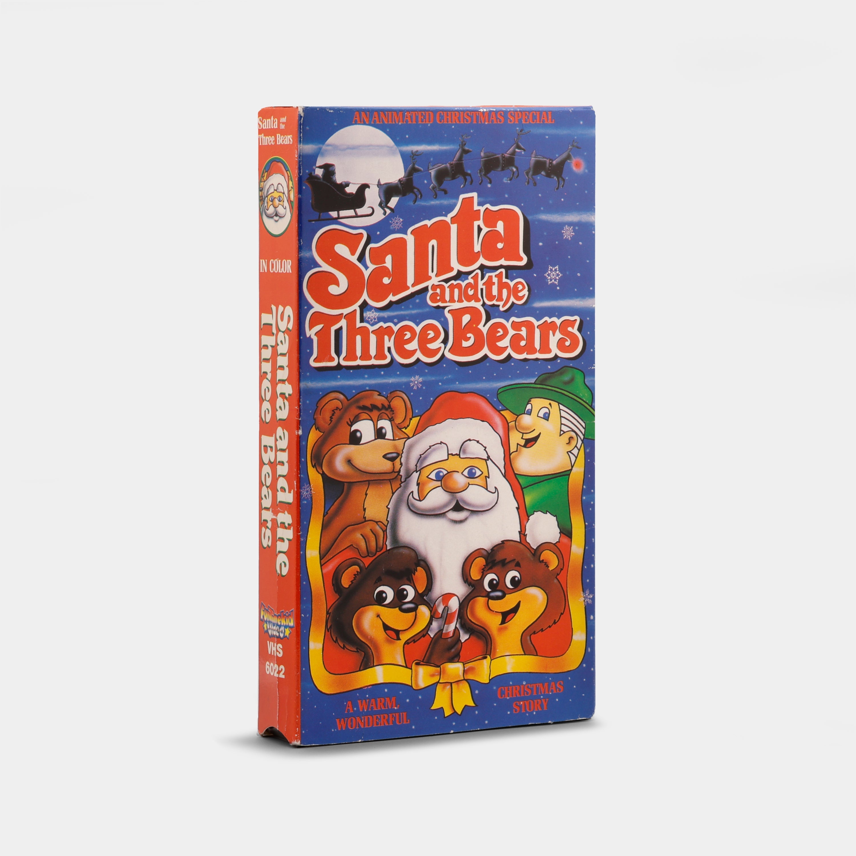 Santa and the Three Bears VHS Tape