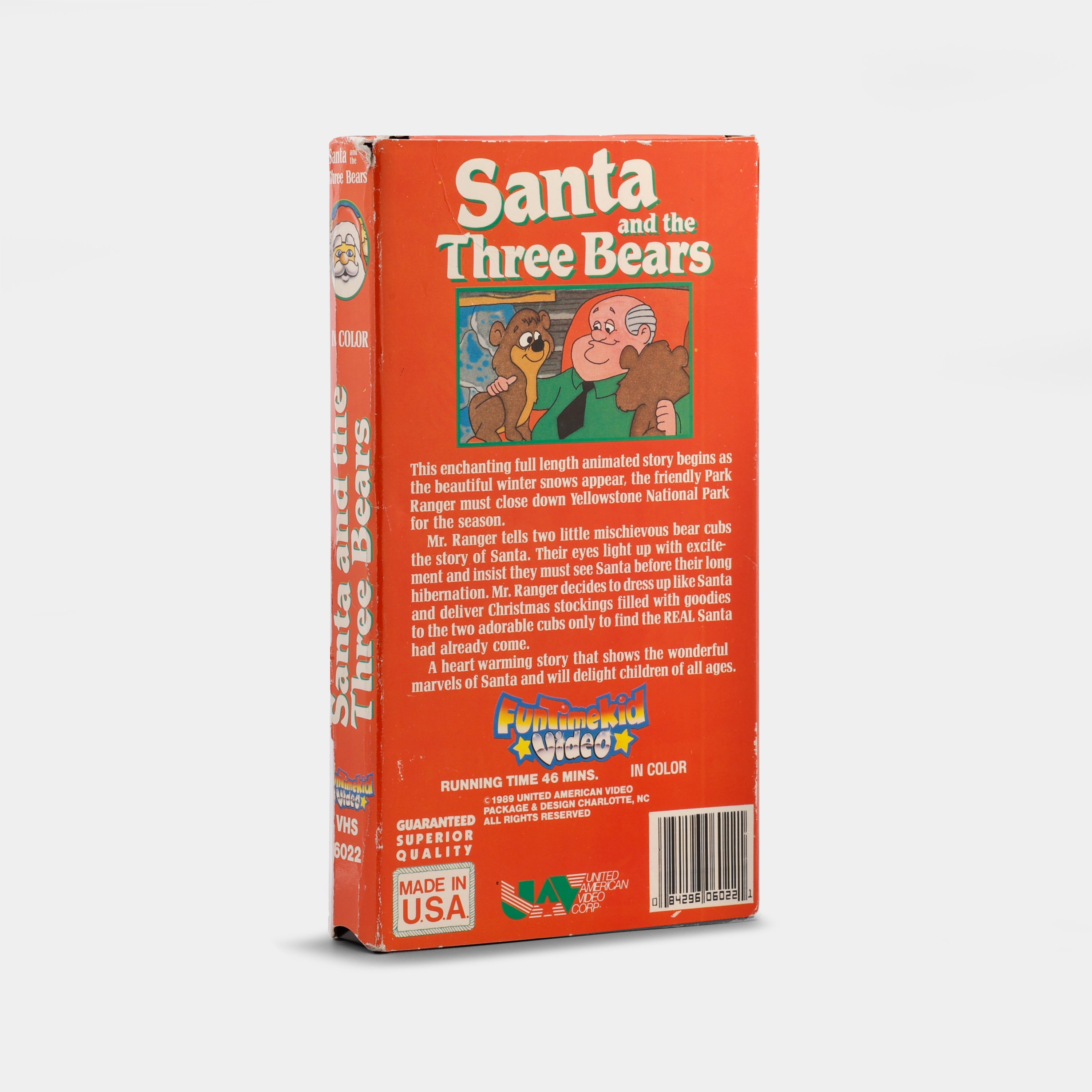 Santa and the Three Bears VHS Tape