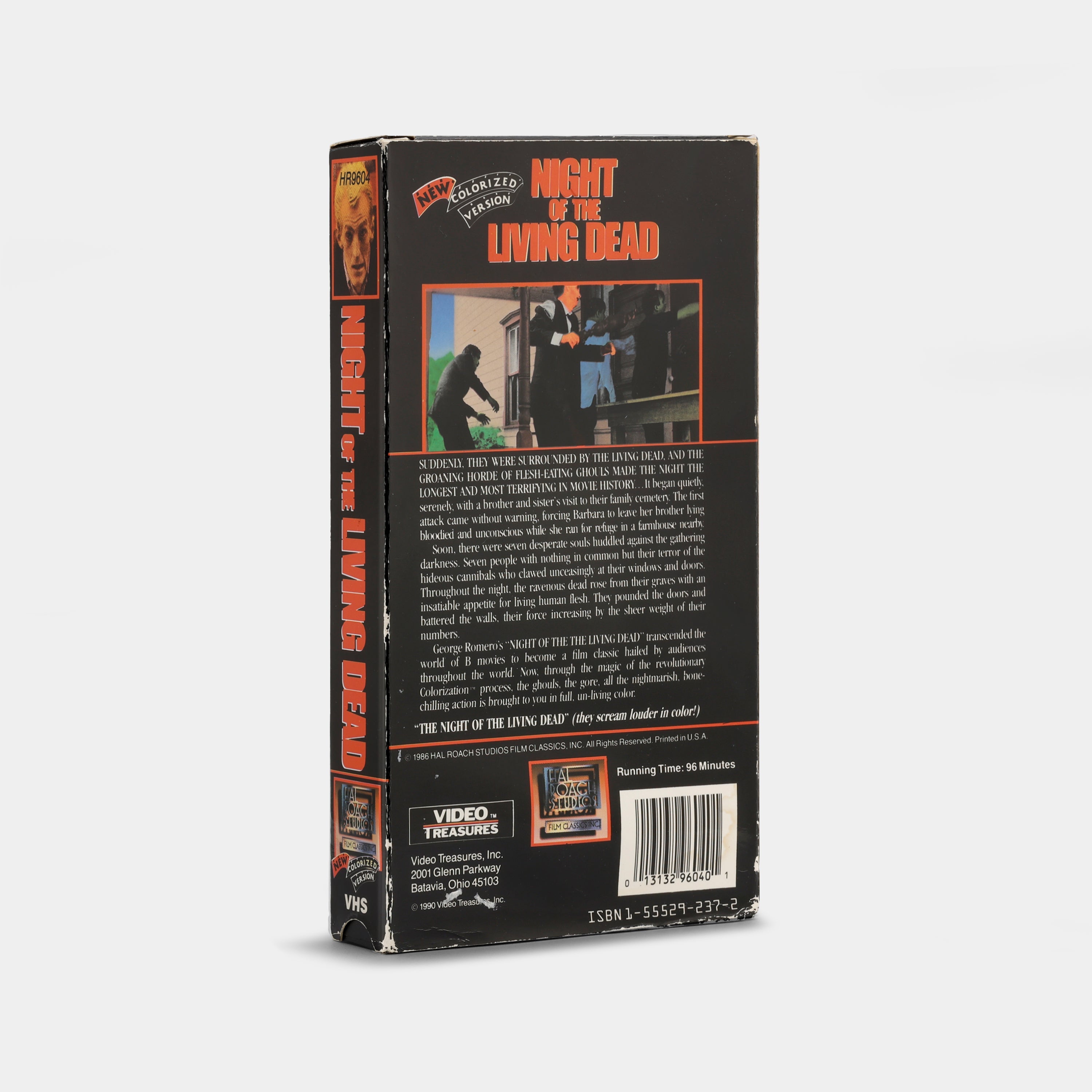 Night of the Living Dead (Colorized) VHS Tape
