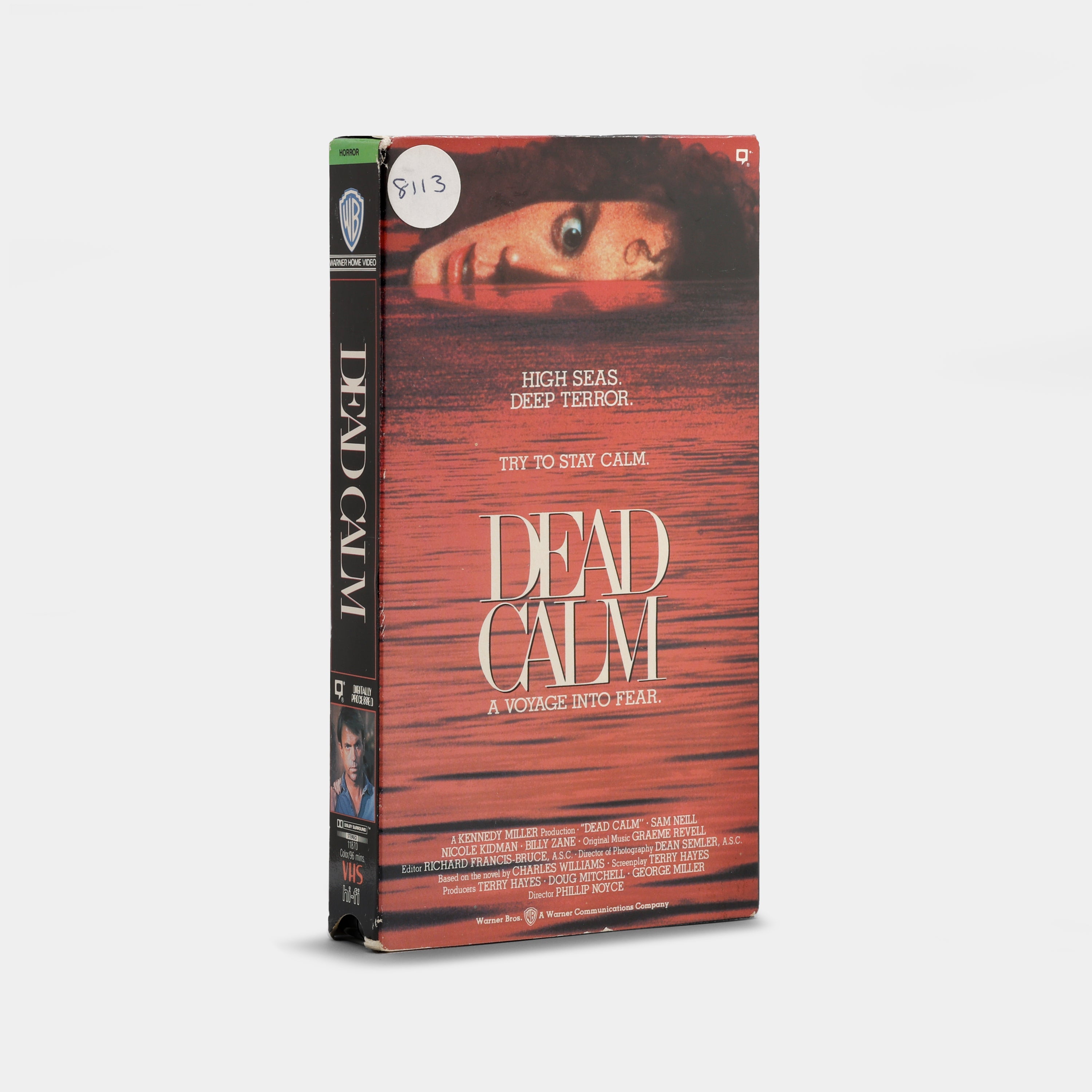 Dead Calm VHS Tape