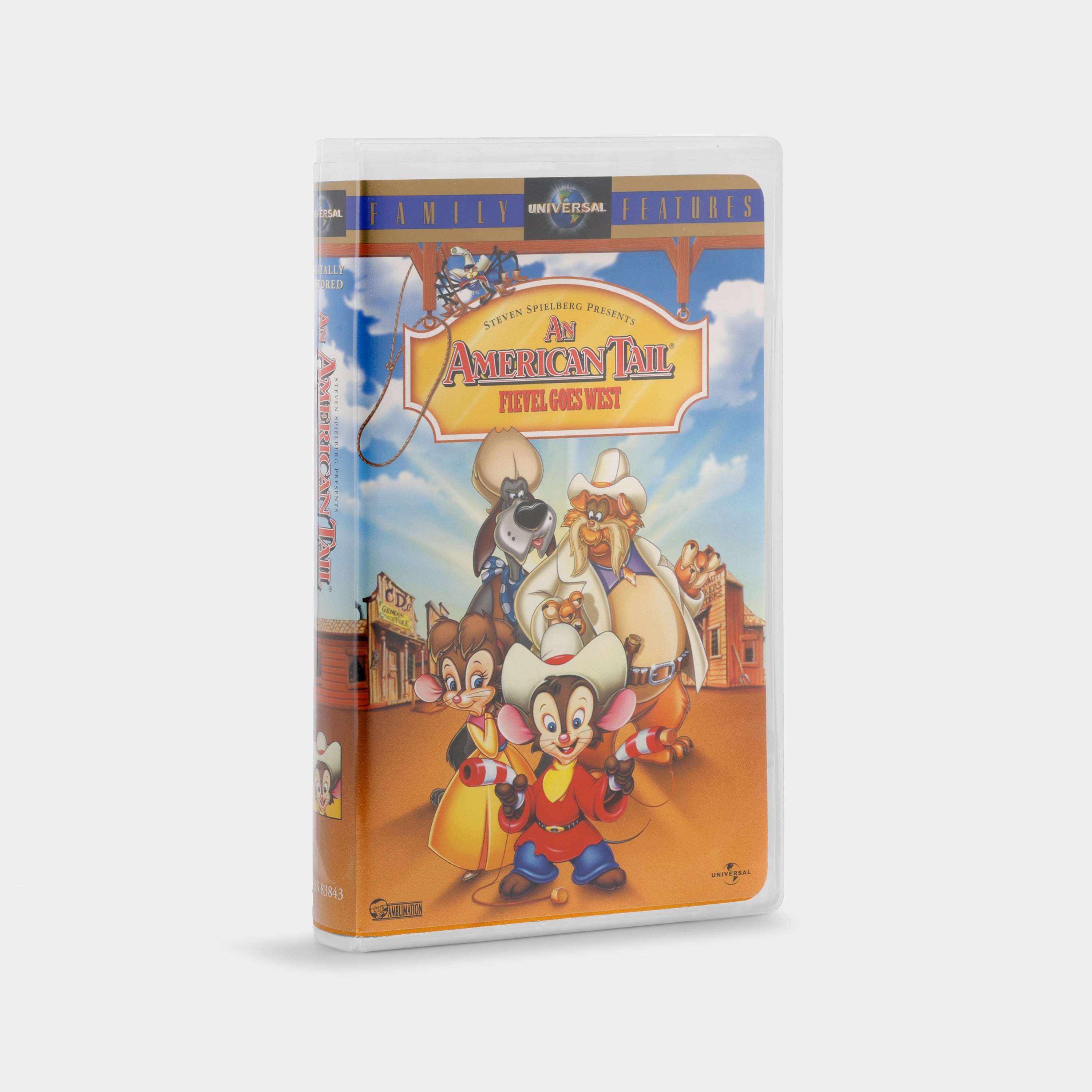 An American Tail: Fievel Goes West VHS Tape