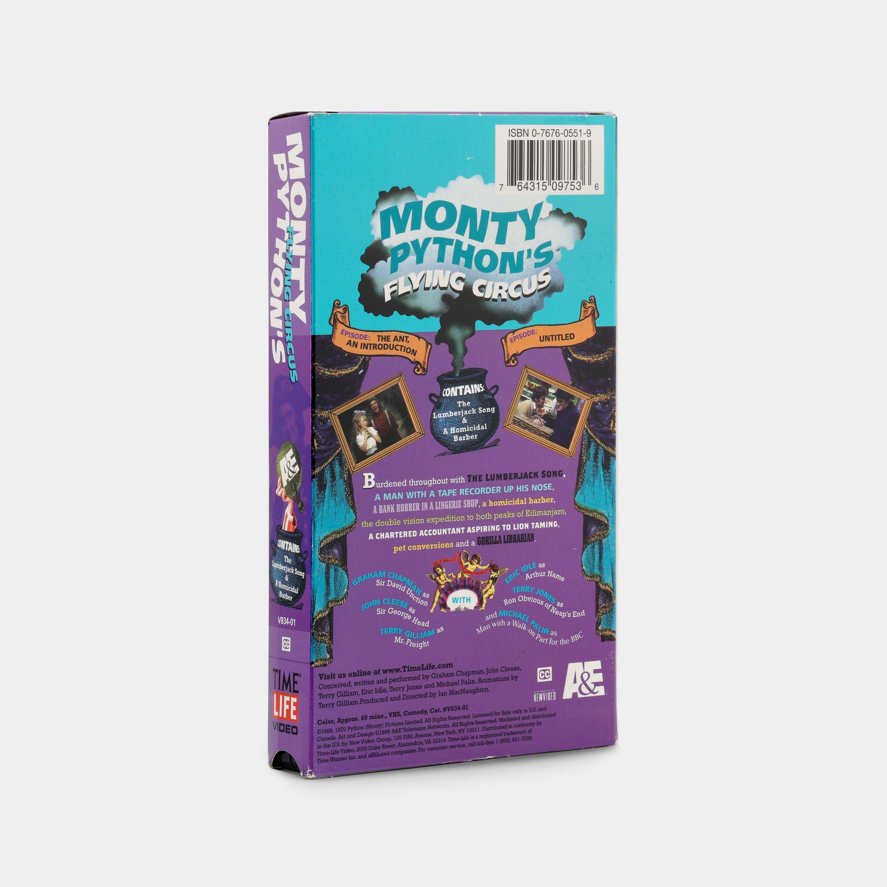 Monty Python's Flying Circus: The Lumberjack Song & A Homicidal Barber VHS Tape