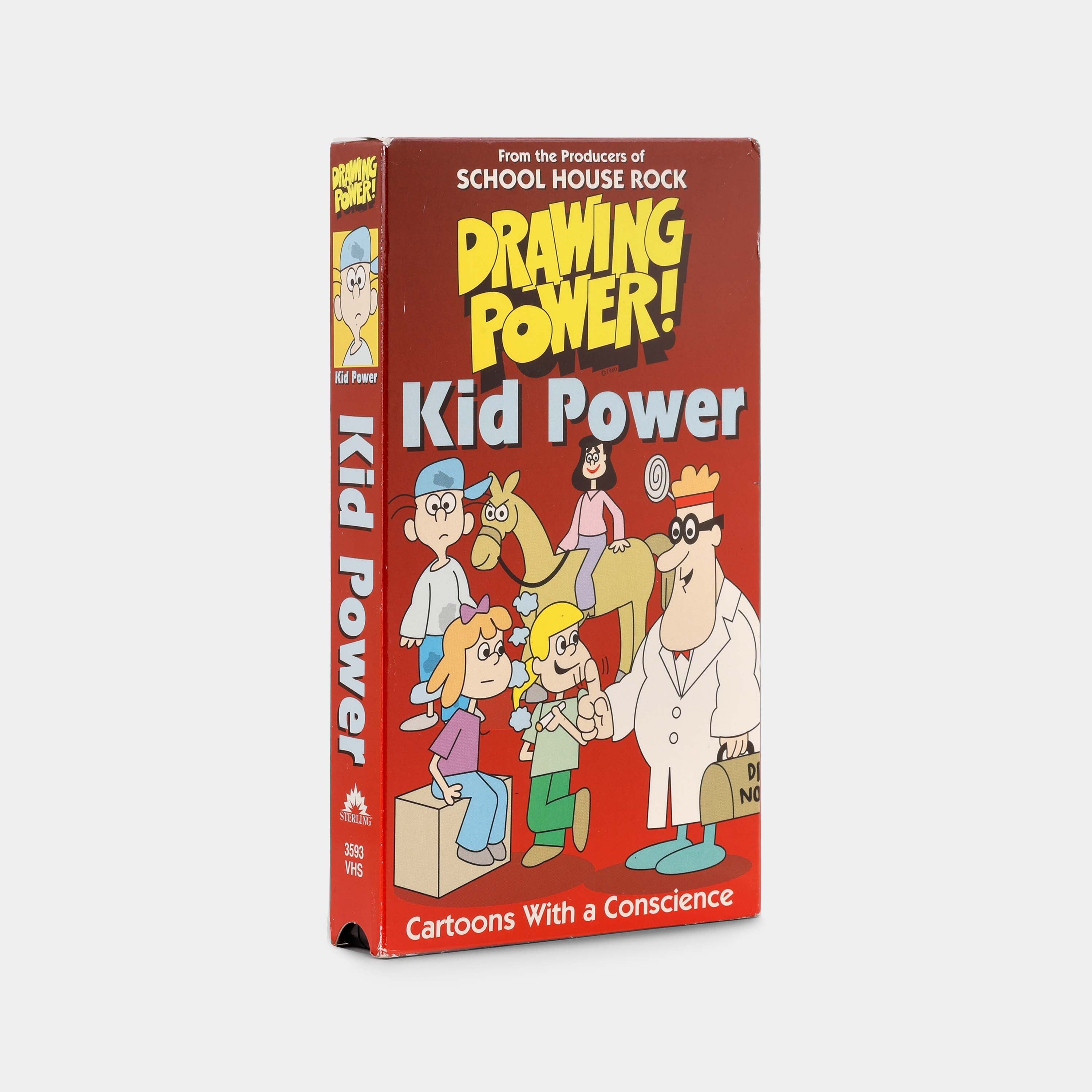 Drawing Power: Kid Power VHS Tape