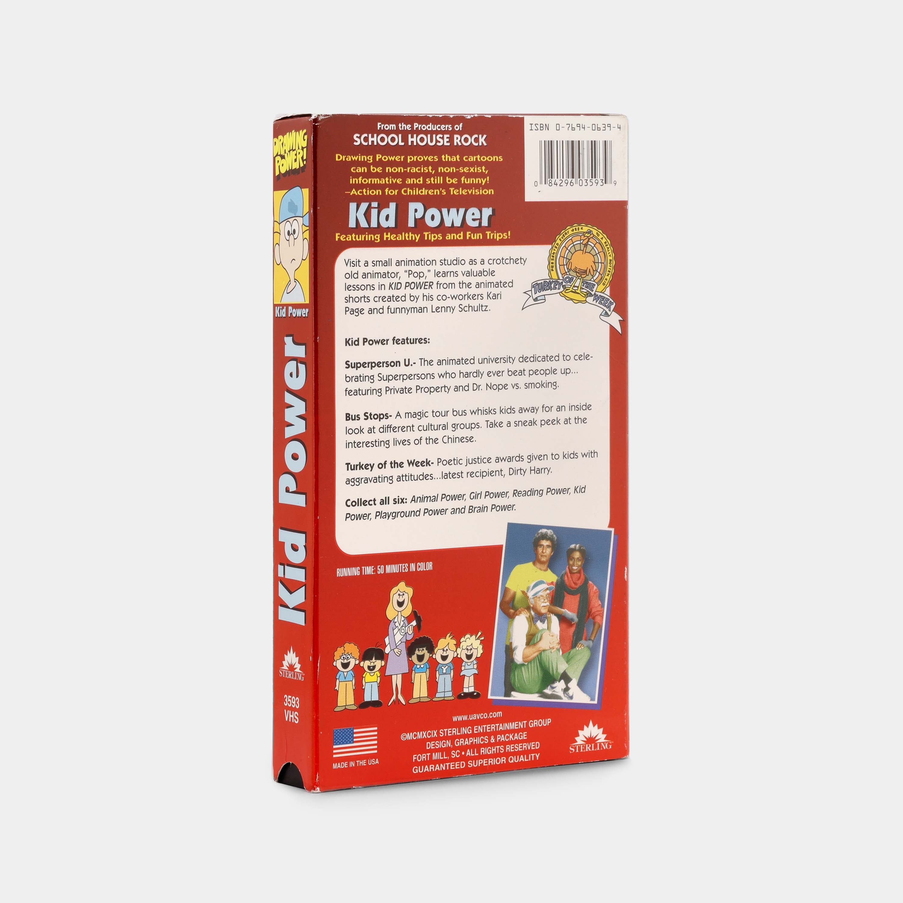 Drawing Power: Kid Power VHS Tape