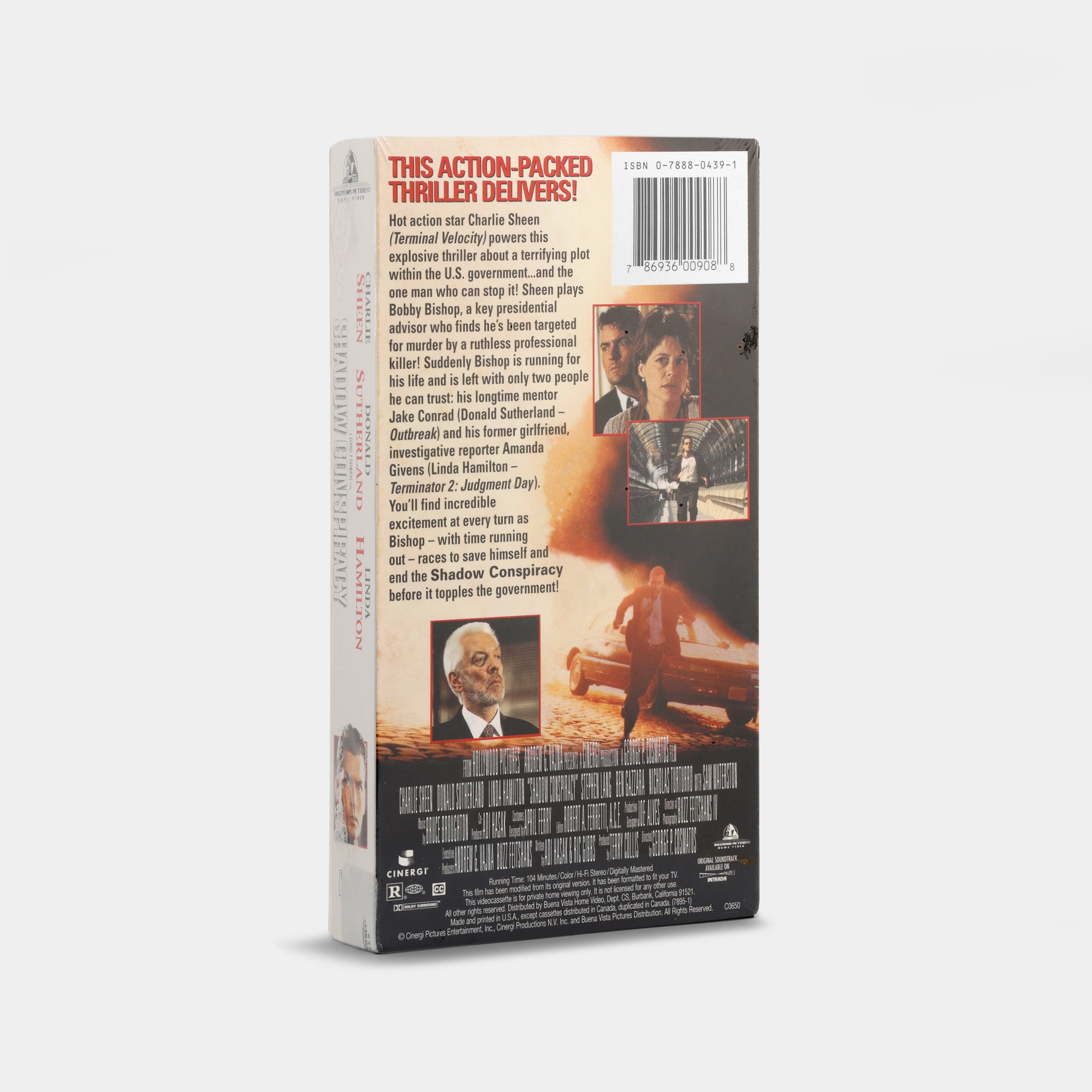 Shadow Conspiracy (Sealed) VHS Tape