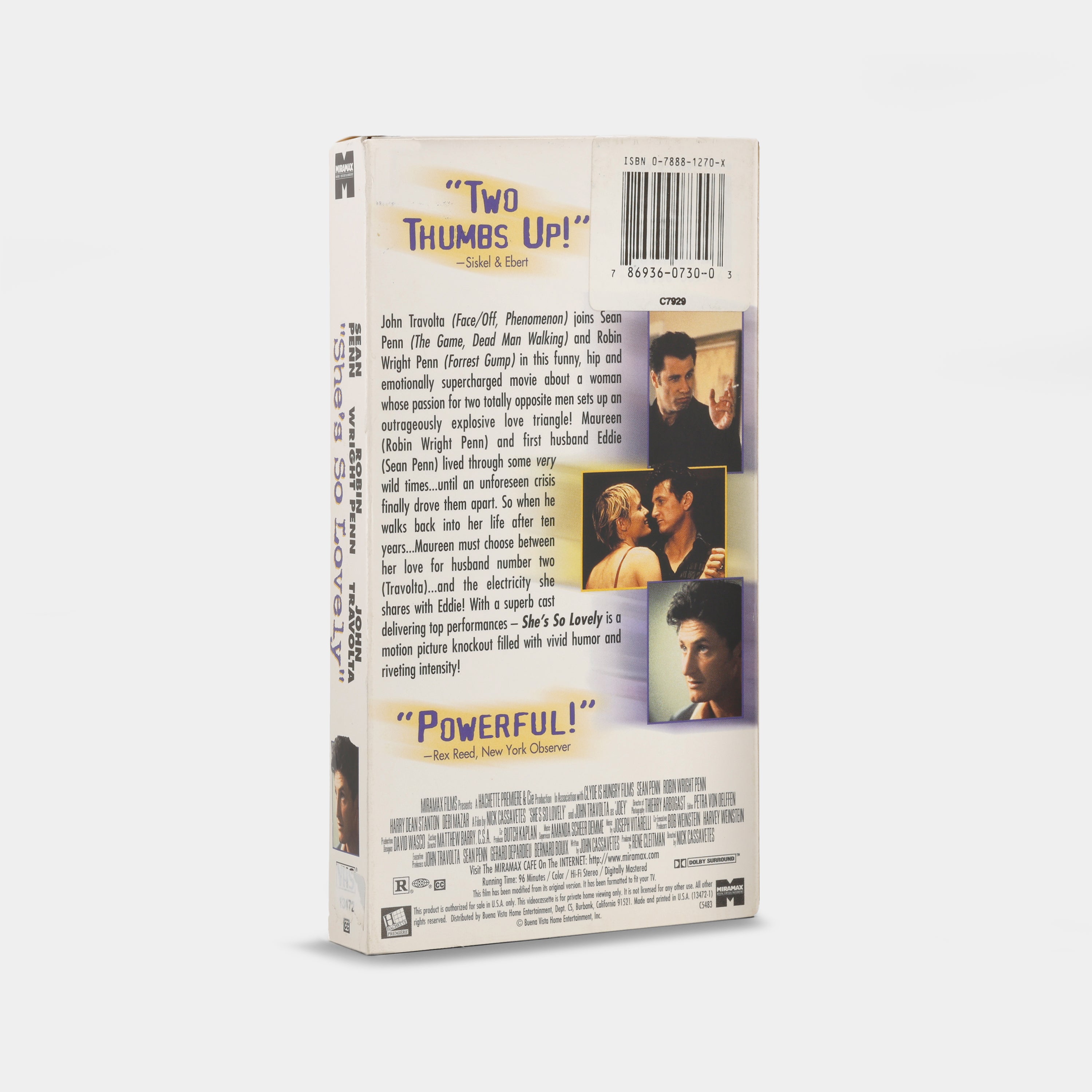 She's So Lovely VHS Tape