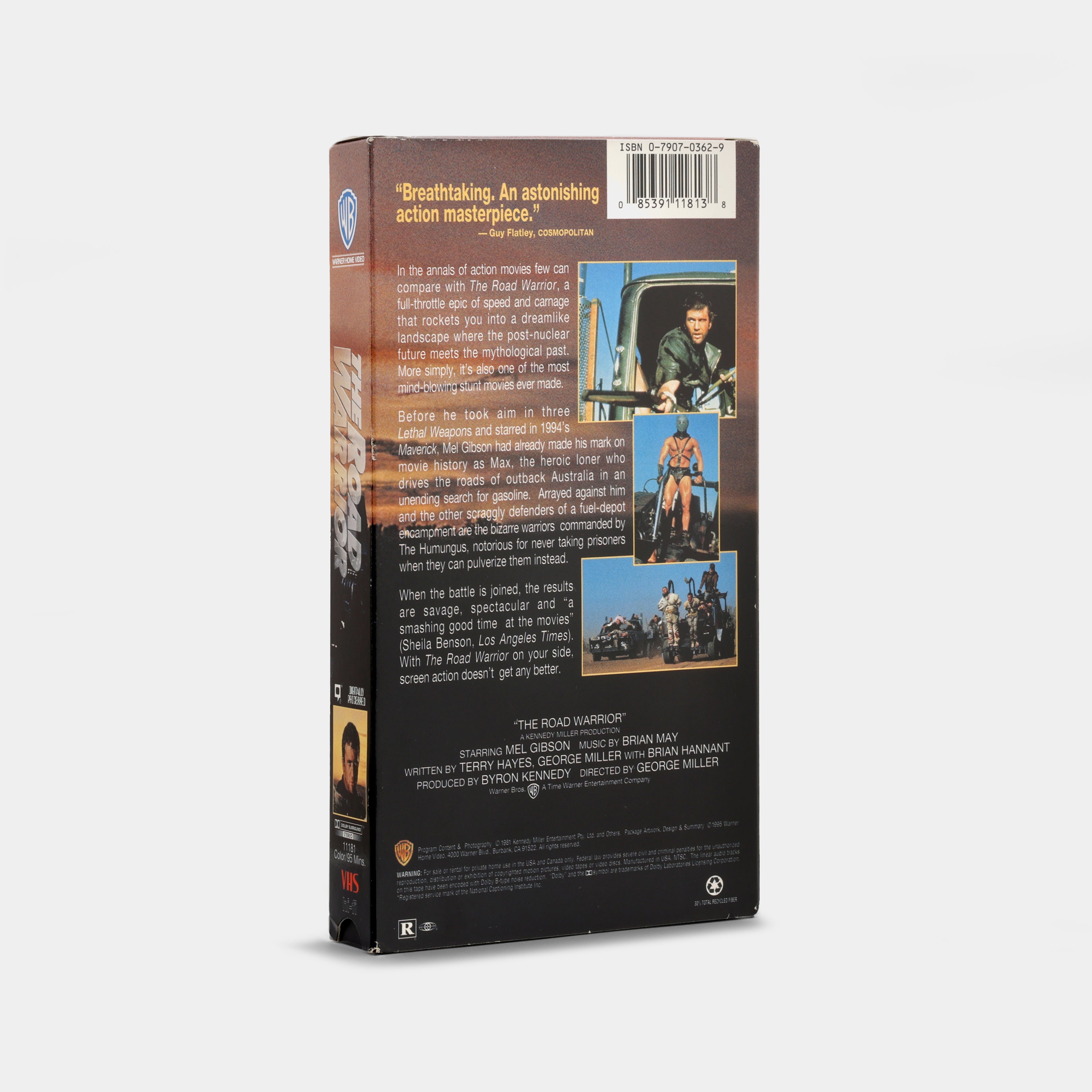 The Road Warrior VHS Tape