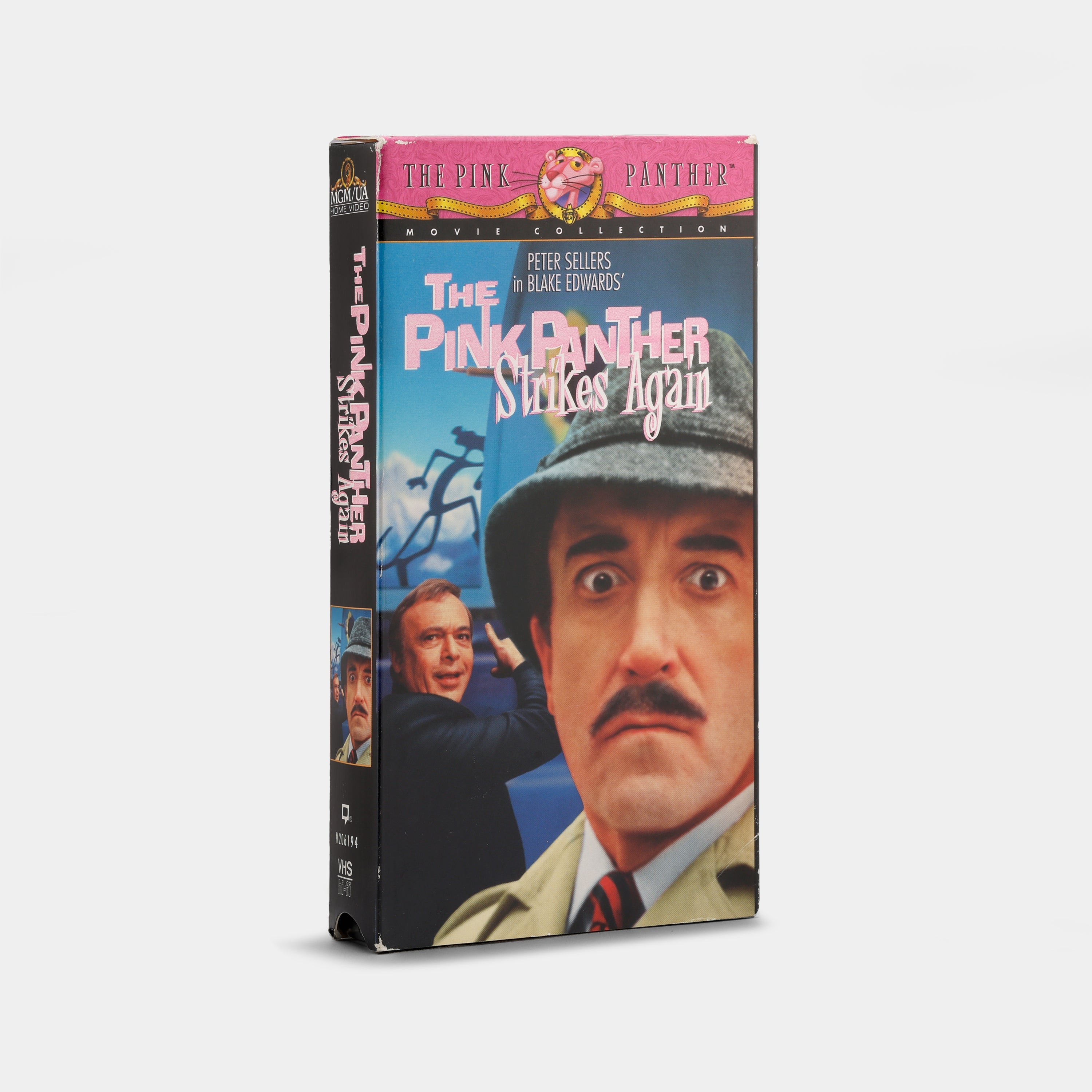The Pink Panther Strikes Again VHS Tape