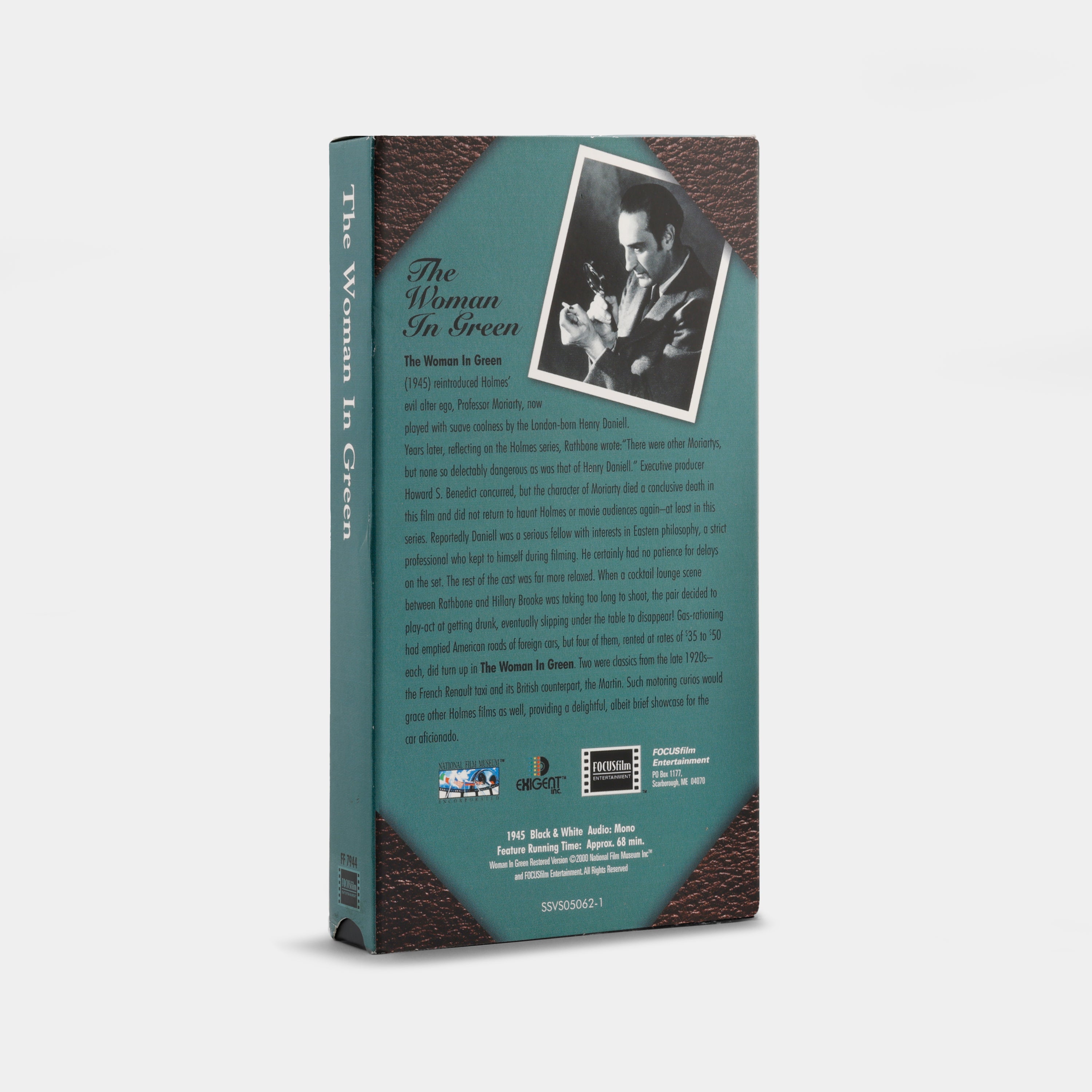 The Woman in Green VHS Tape