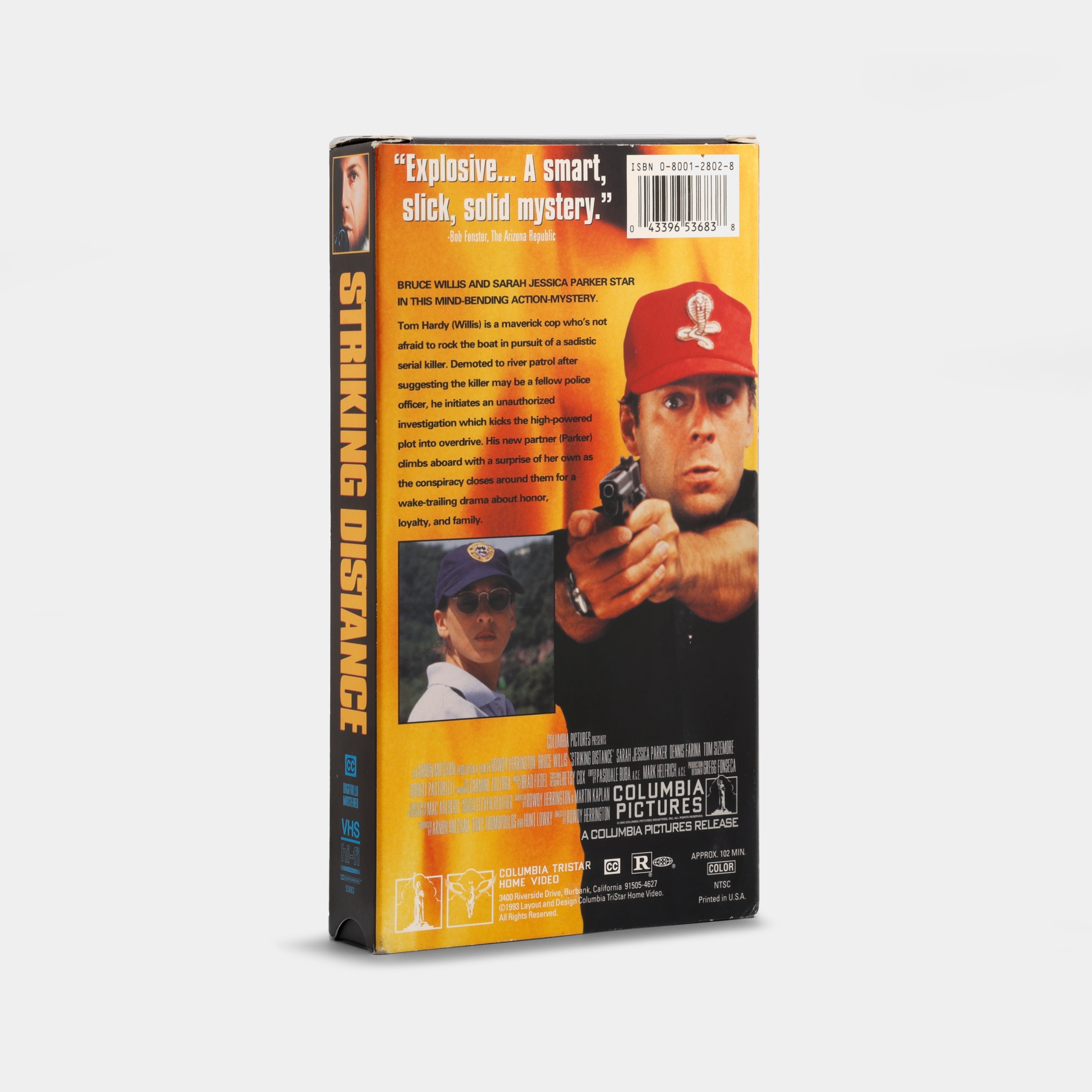 Striking Distance VHS Tape