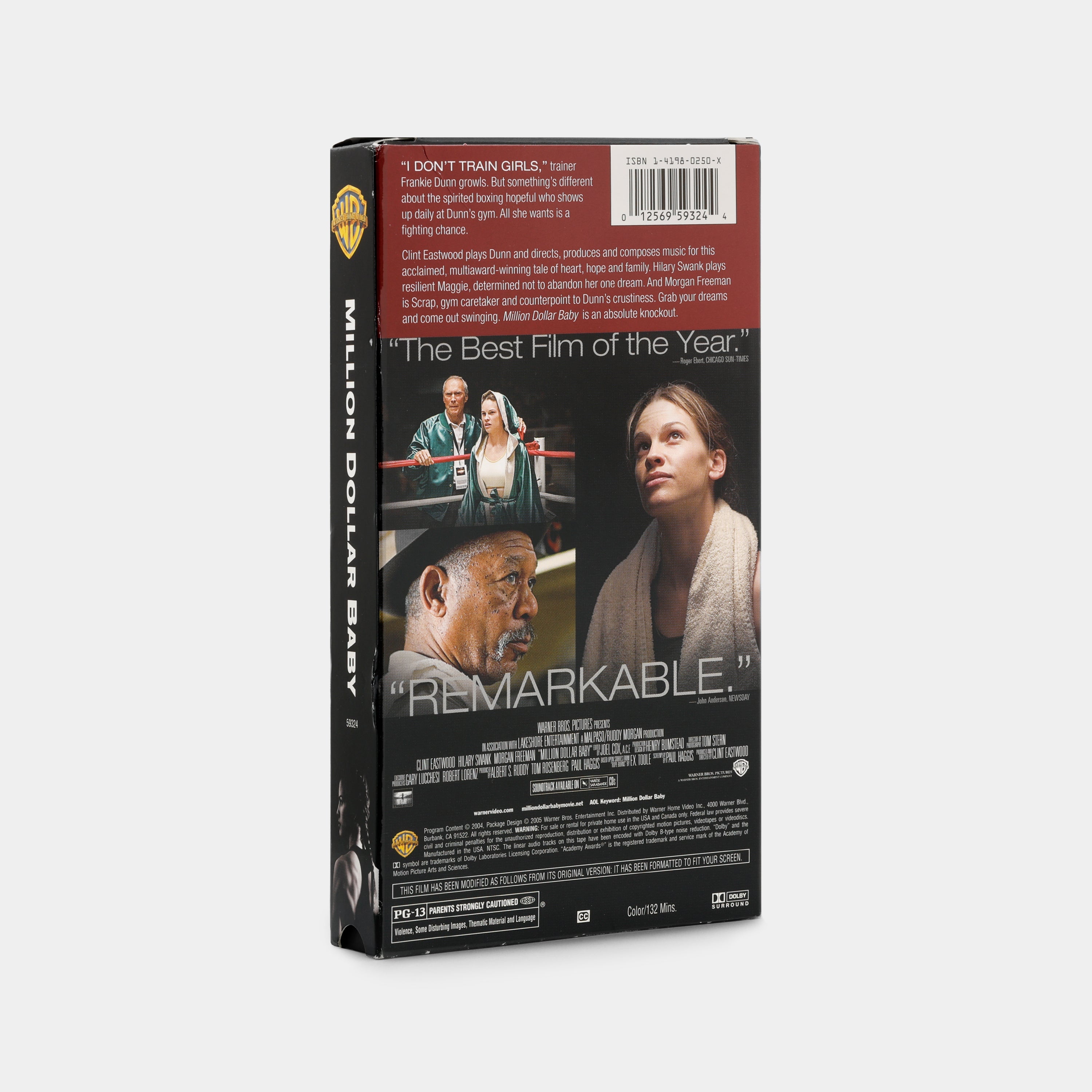 Million Dollar Baby VHS Tape