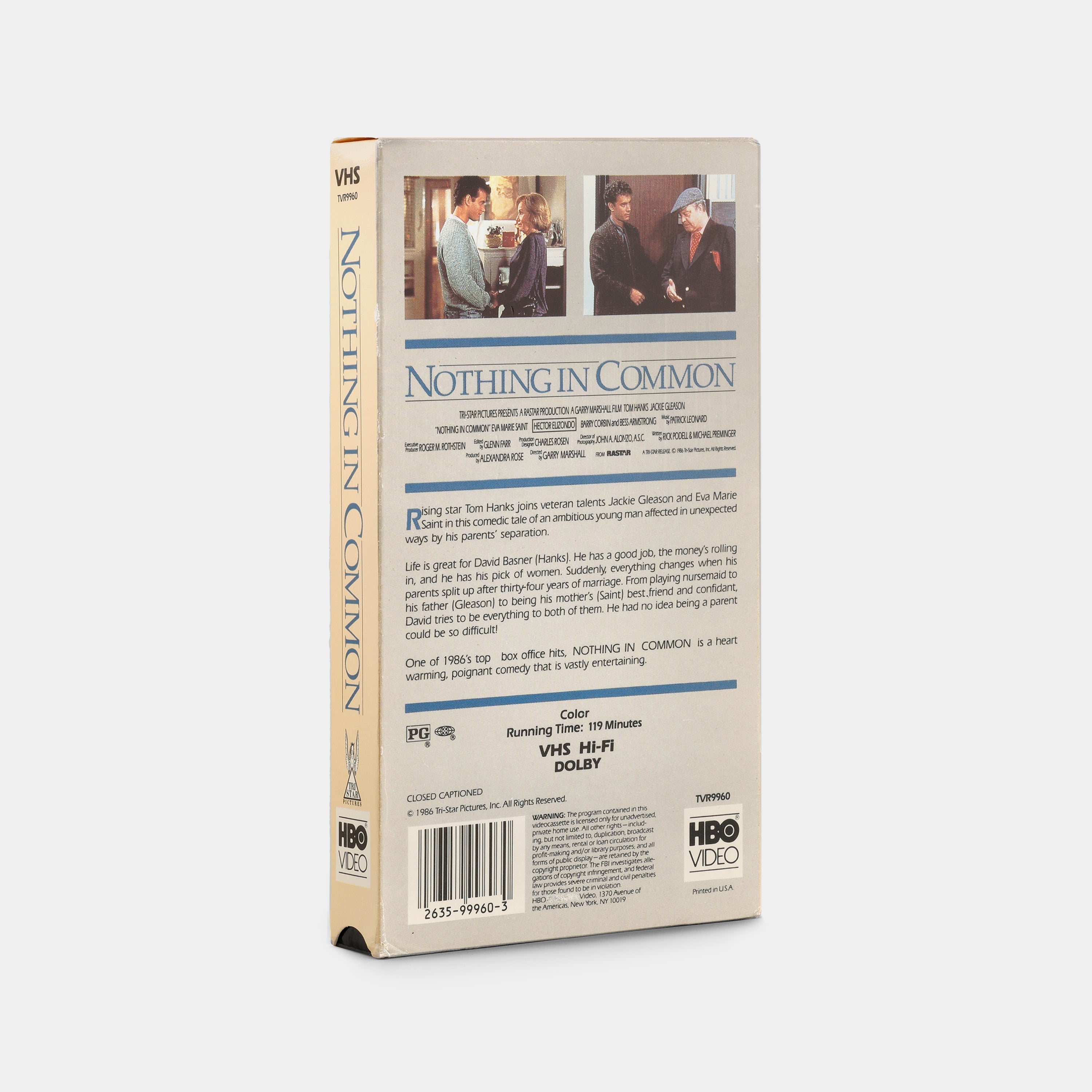 Nothing in Common VHS Tape