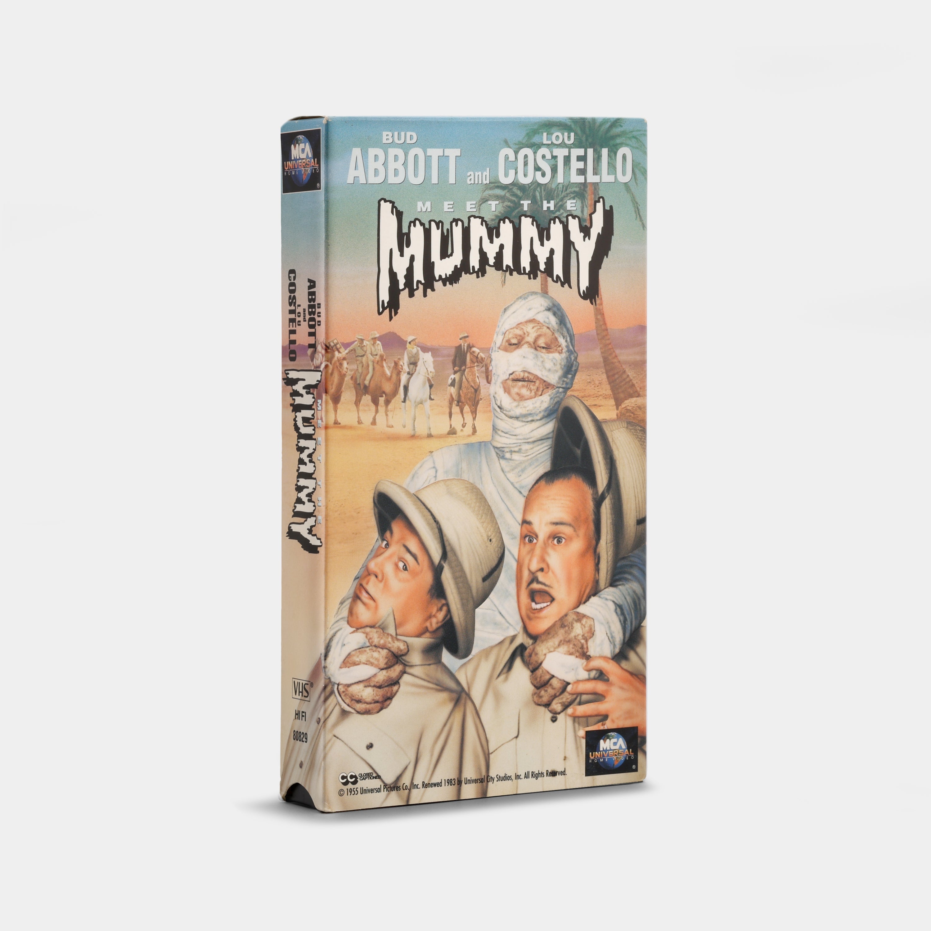 Abbott and Costello Meet The Mummy VHS Tape