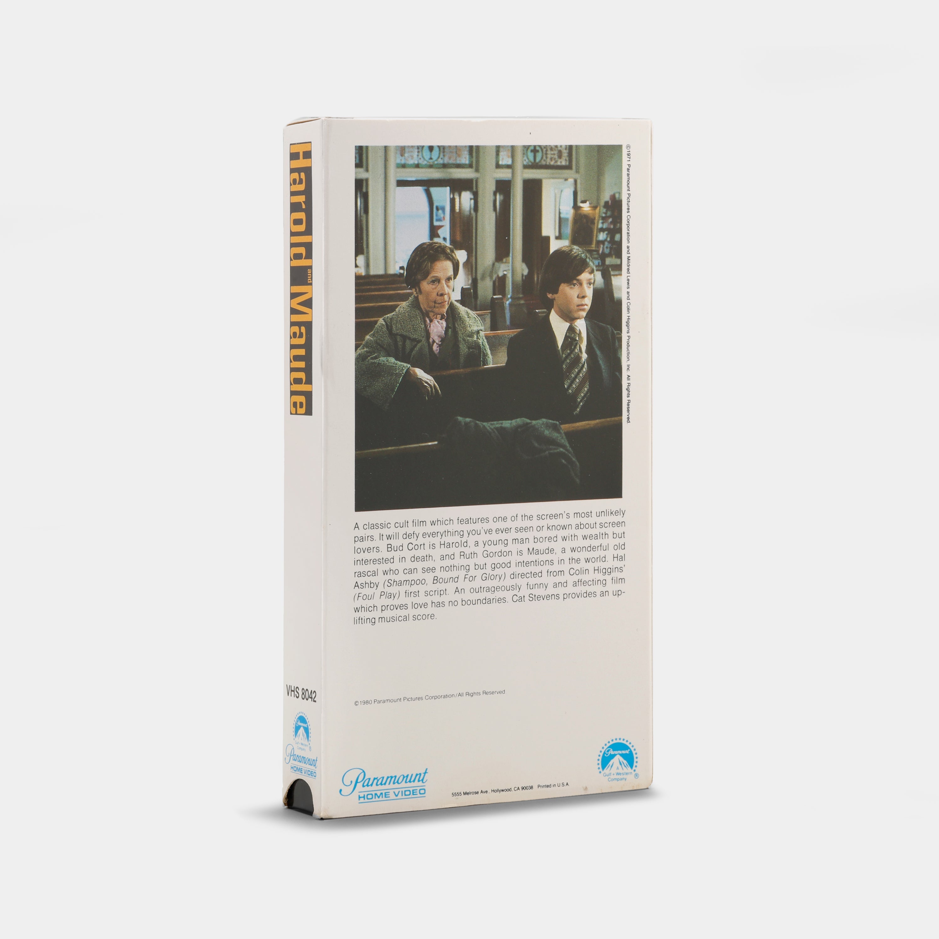 Harold and Maude VHS Tape